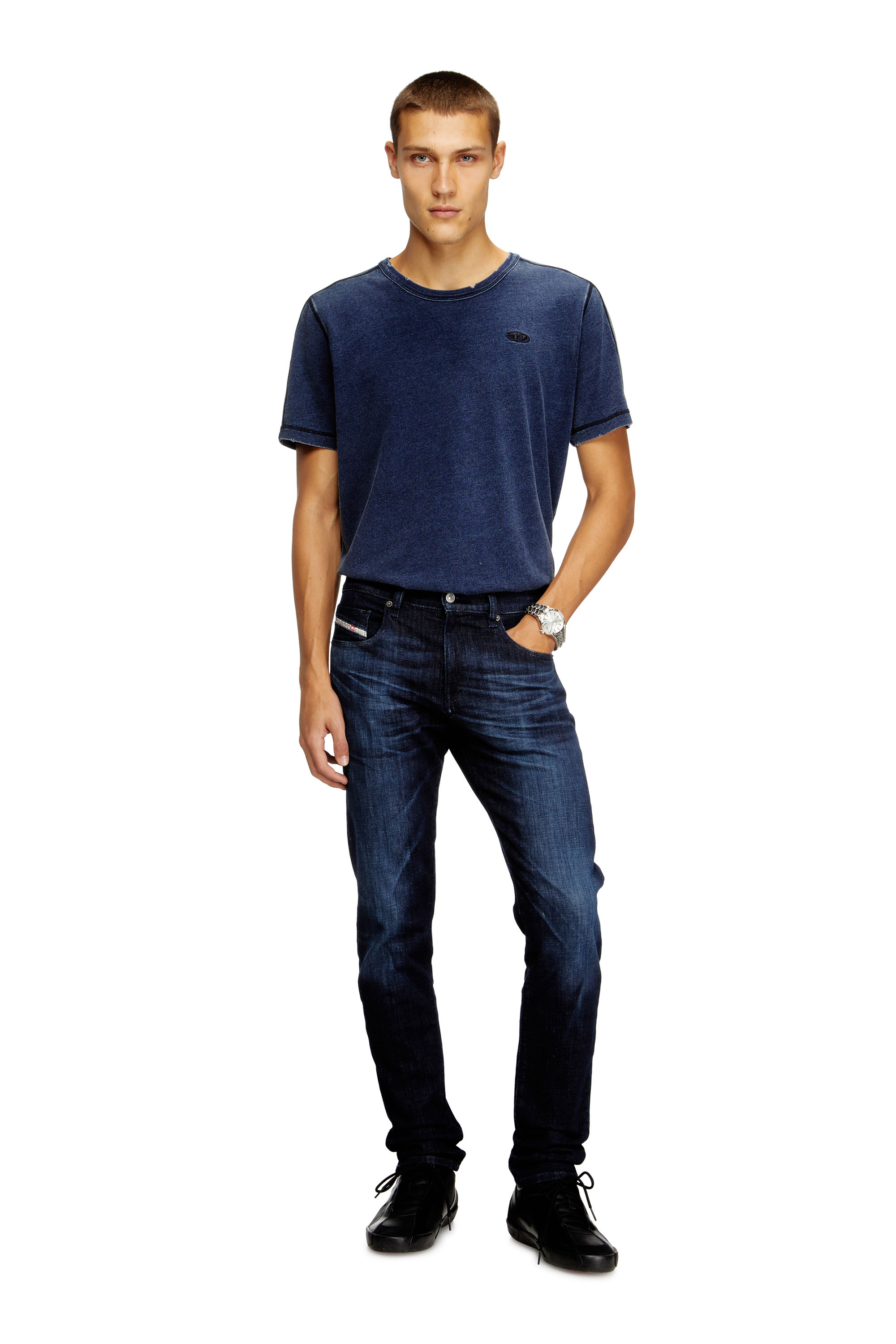 Diesel - Herren Slim Jeans 2019 D-Strukt 0ADBL, Dunkelblau - 2