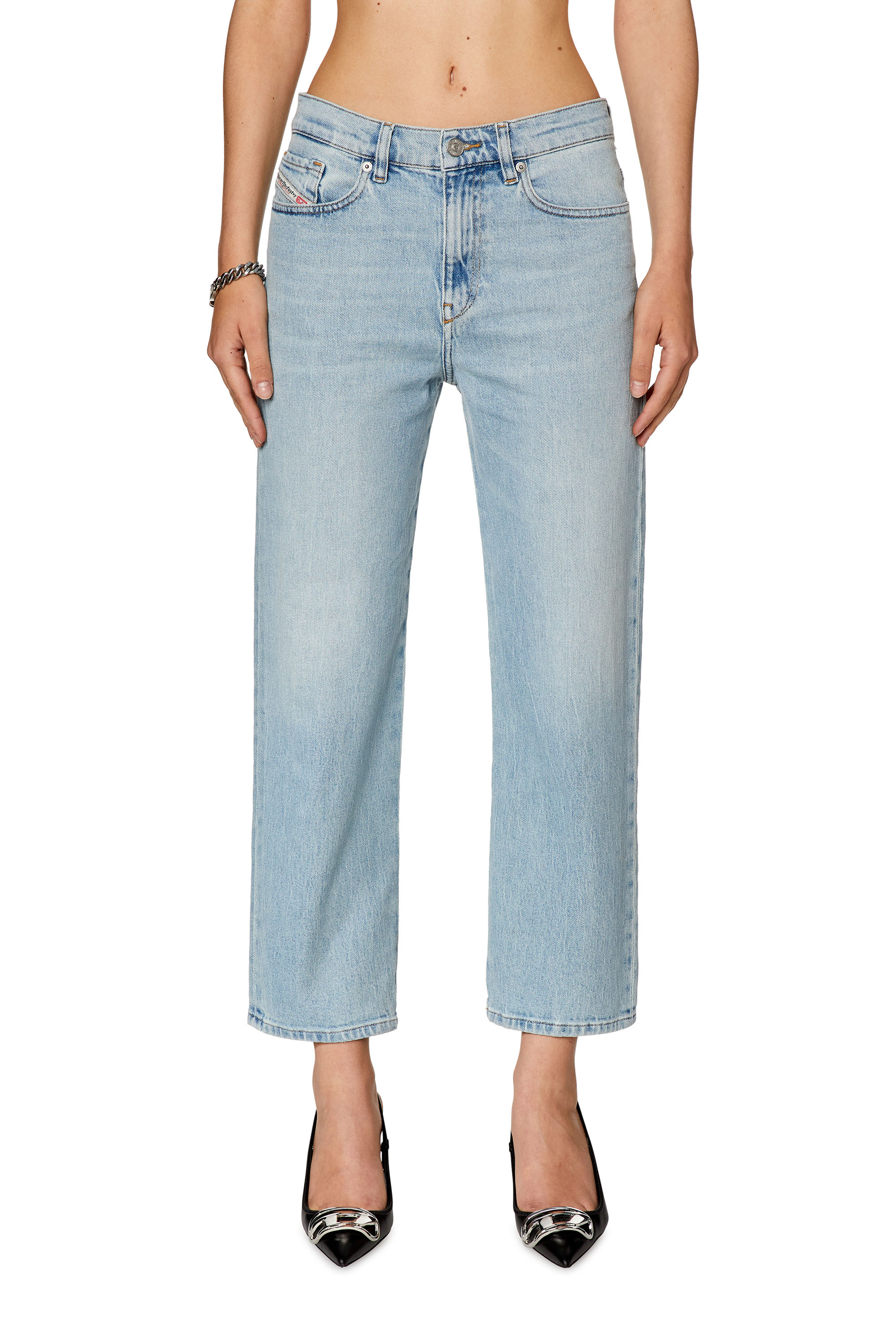 Diesel - Boyfriend Jeans 2016 D-Air 09G74, Hellblau - Image 1