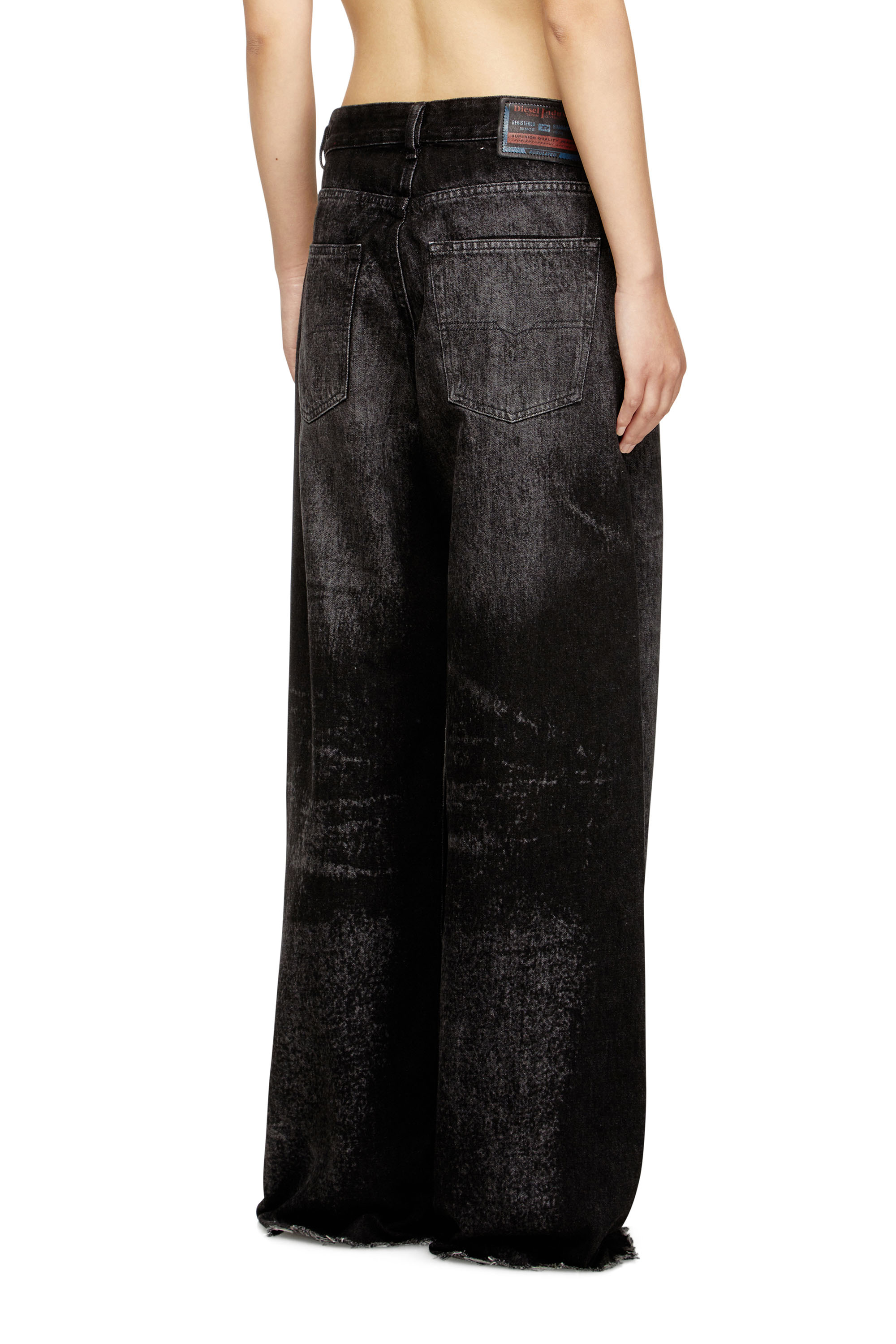 Relaxed Jeans 1996 D-Sire 007DB, Schwarz/Dunkelgrau Diesel - Damen Relaxed Jeans 1996 D-Sire 007DB, Schwarz/Dunkelgrau - 4