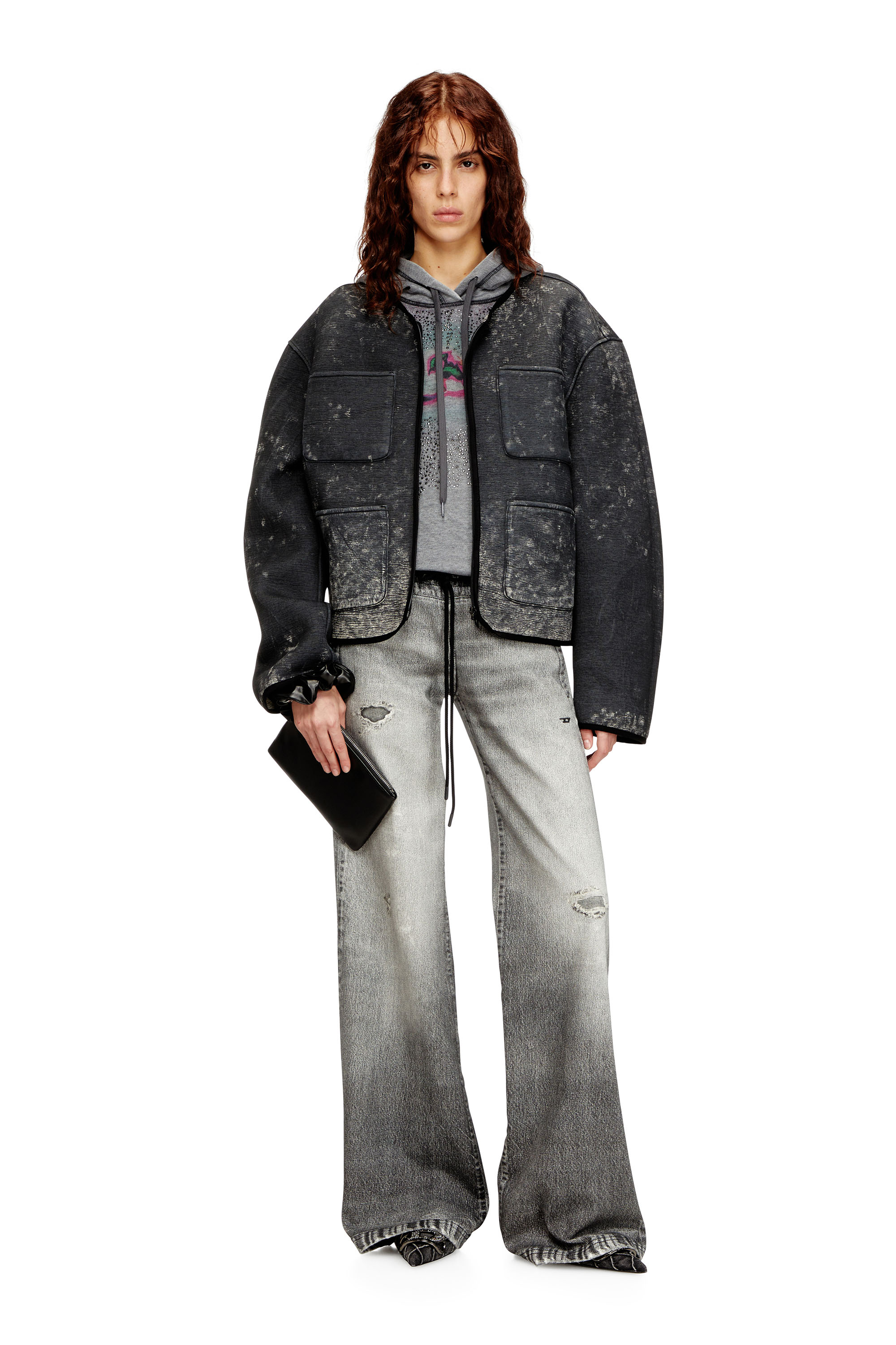 Diesel - Damen Relaxed 2078 D-Ainty Joggjeans&reg; 068US, Grau - 2