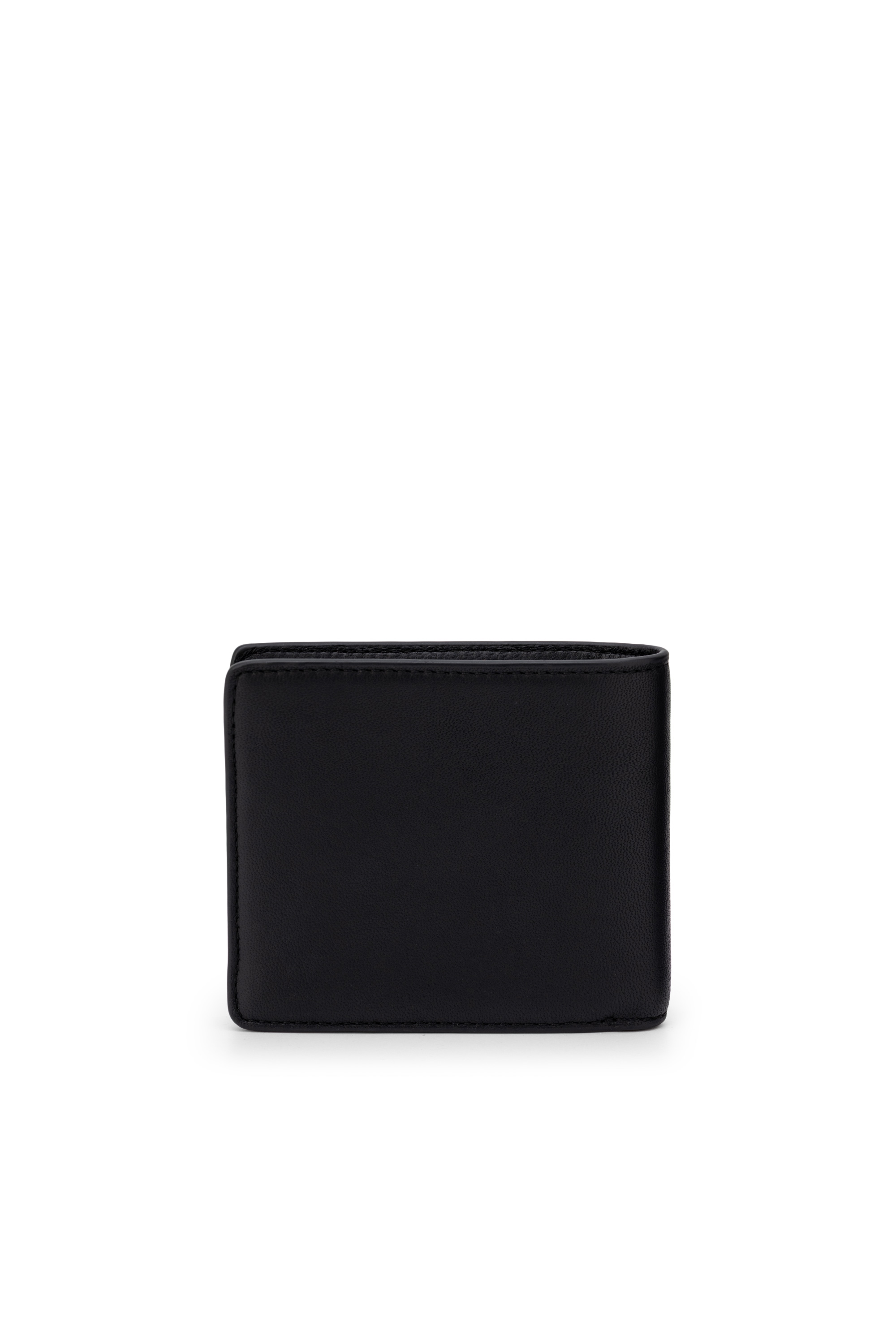 Diesel - BISCOTTO BI FOLD COIN S 3D, Herren Portemonnaie im Faltdesign aus semi-glänzendem Leder in null - 1