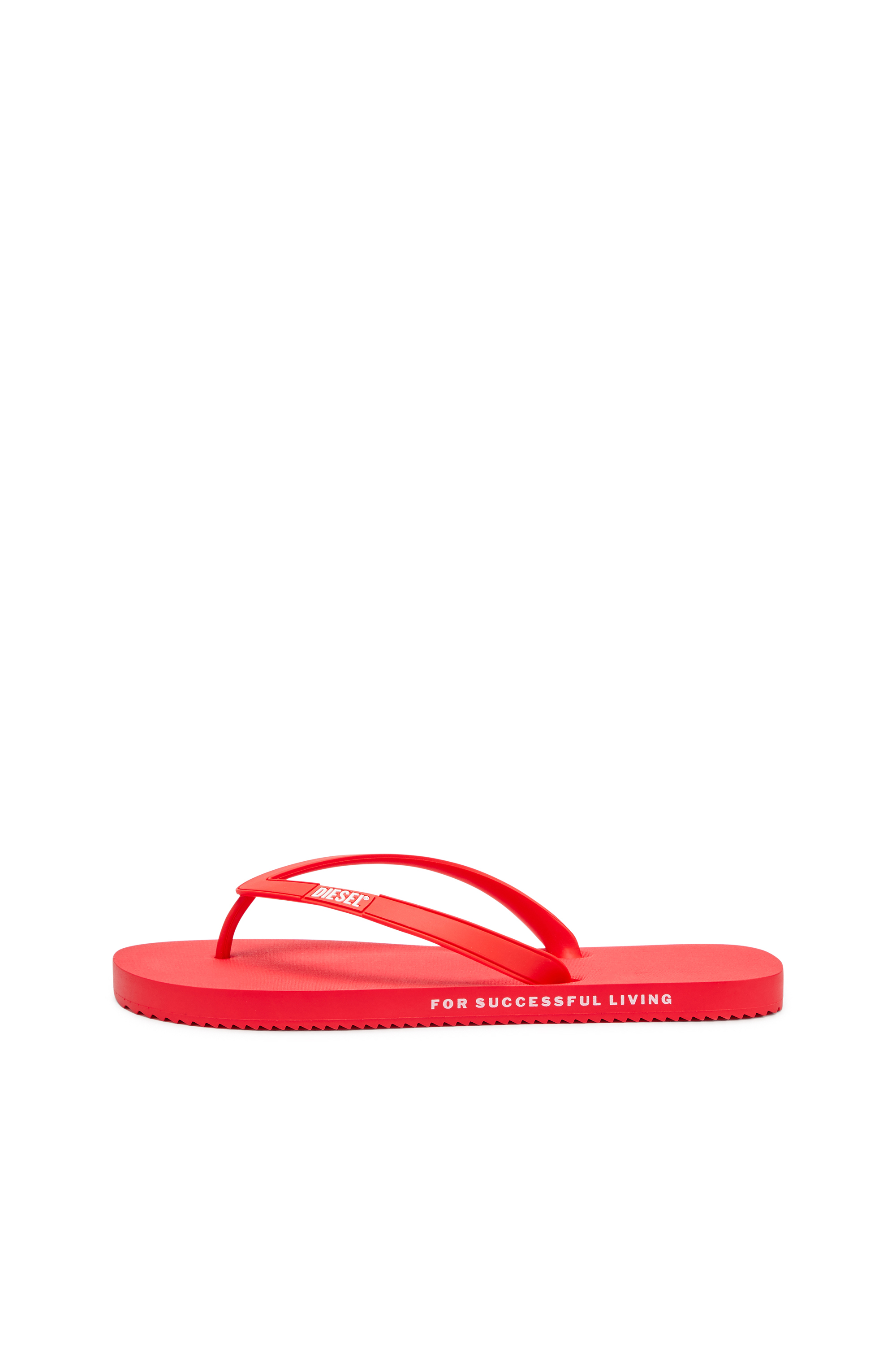 Diesel - SA-RIO, Herren Sa-Rio-Flip-Flops aus Gummi in Rot - 7