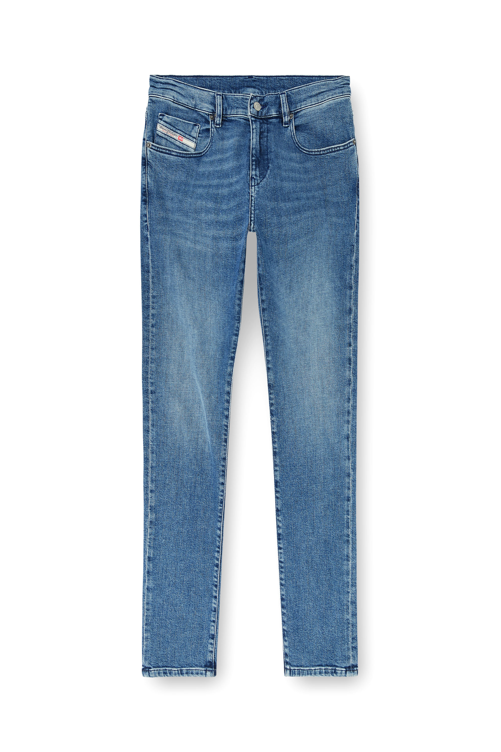 Diesel - Herren Slim Jeans 2019 D-Strukt 0HDBK, Mittelblau - 6