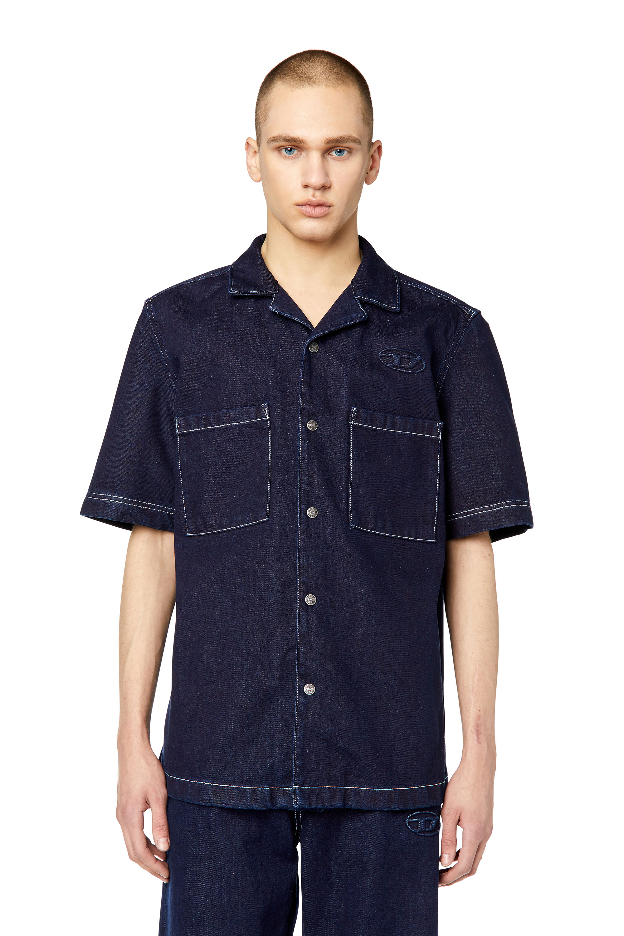 Diesel - D-PAROSHORT, Dunkelblau - Image 1