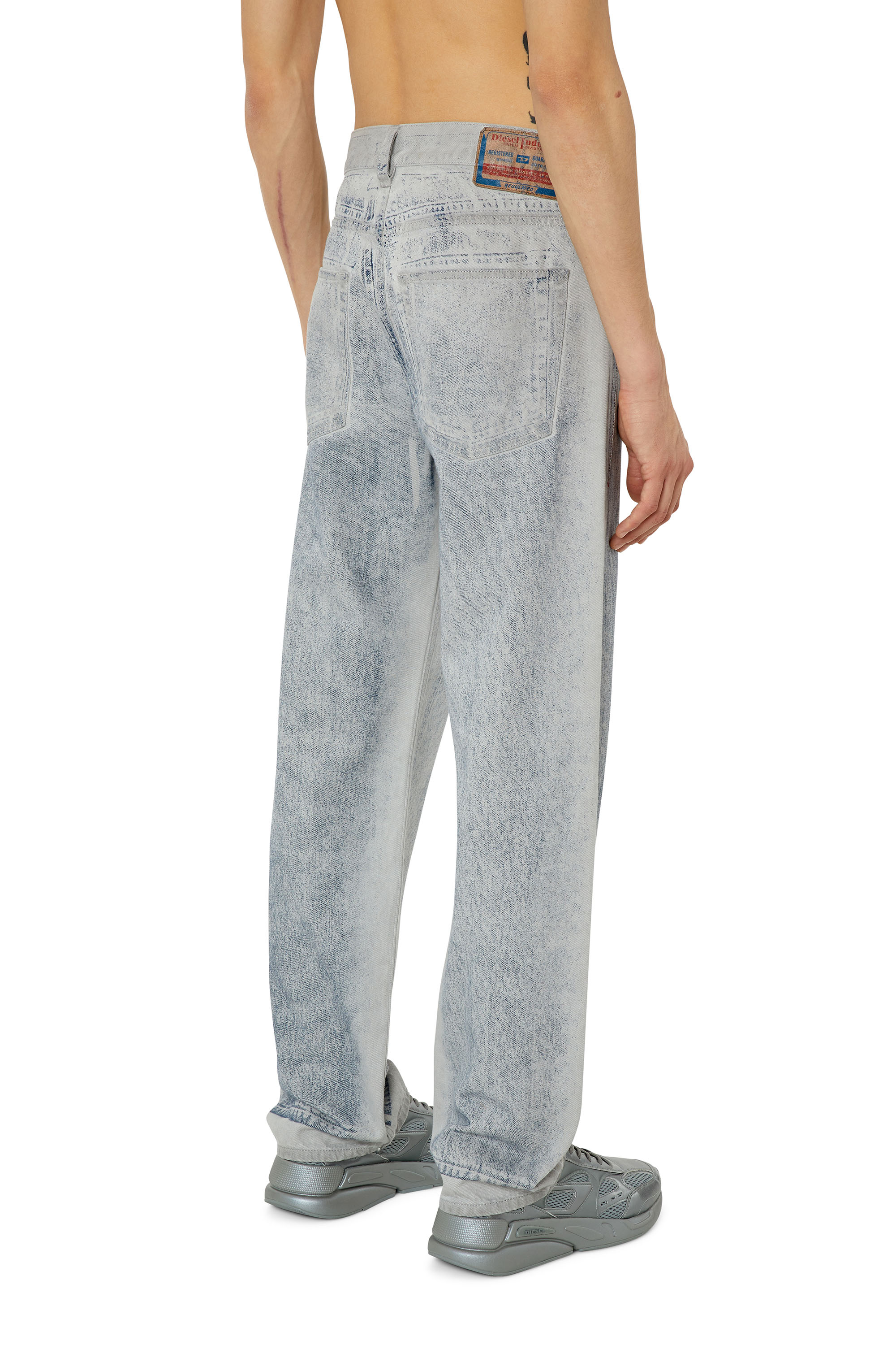 Diesel - 2010 D-Macs 09F23 Straight Jeans, Hellgrau - Image 2