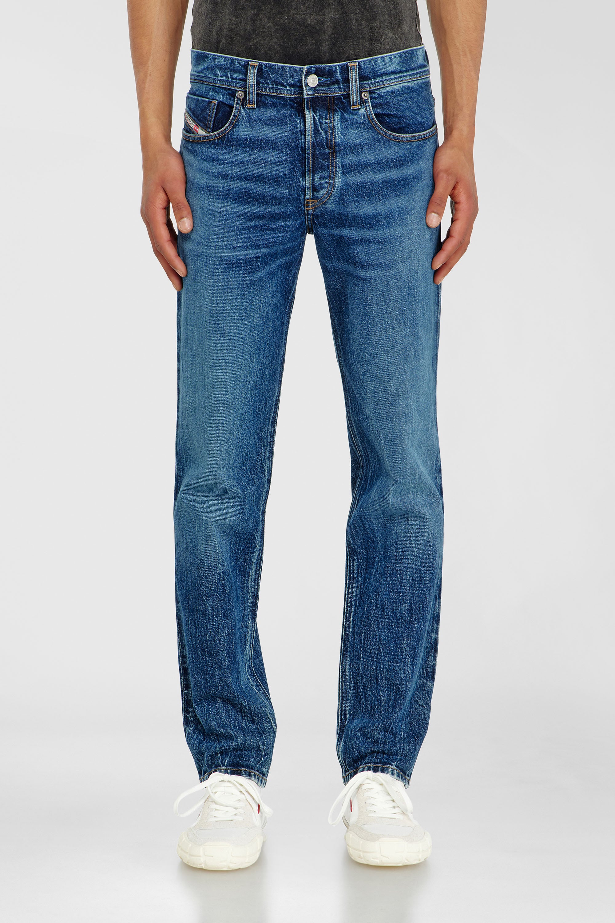 Diesel - Herren Regular Jeans 2023 D-Finitive 0KBBQ, Dunkelblau - 1