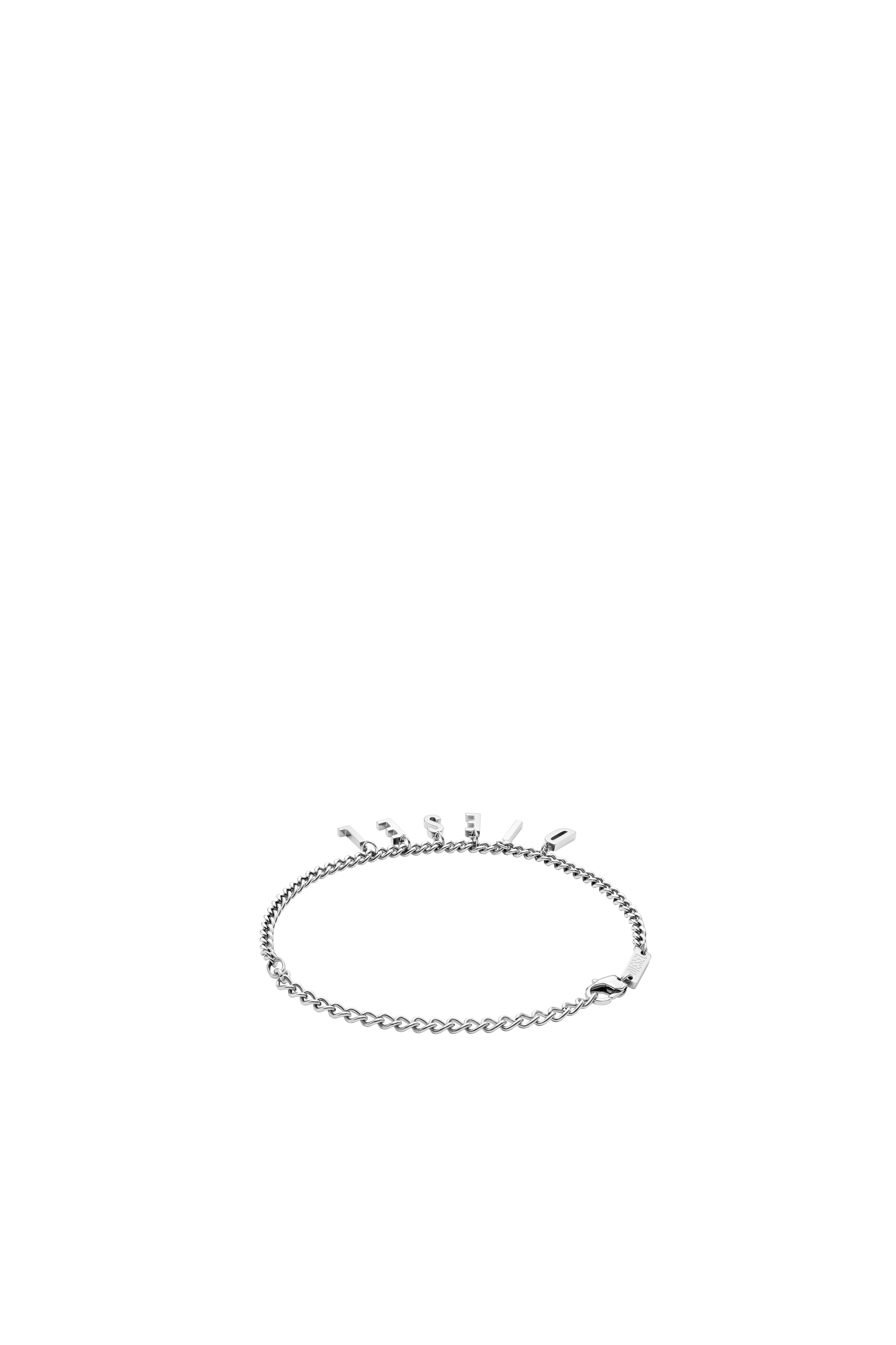 Diesel - DX1493, Unisex Stainless steel chain bracelet/anklet in Silver - Image 2