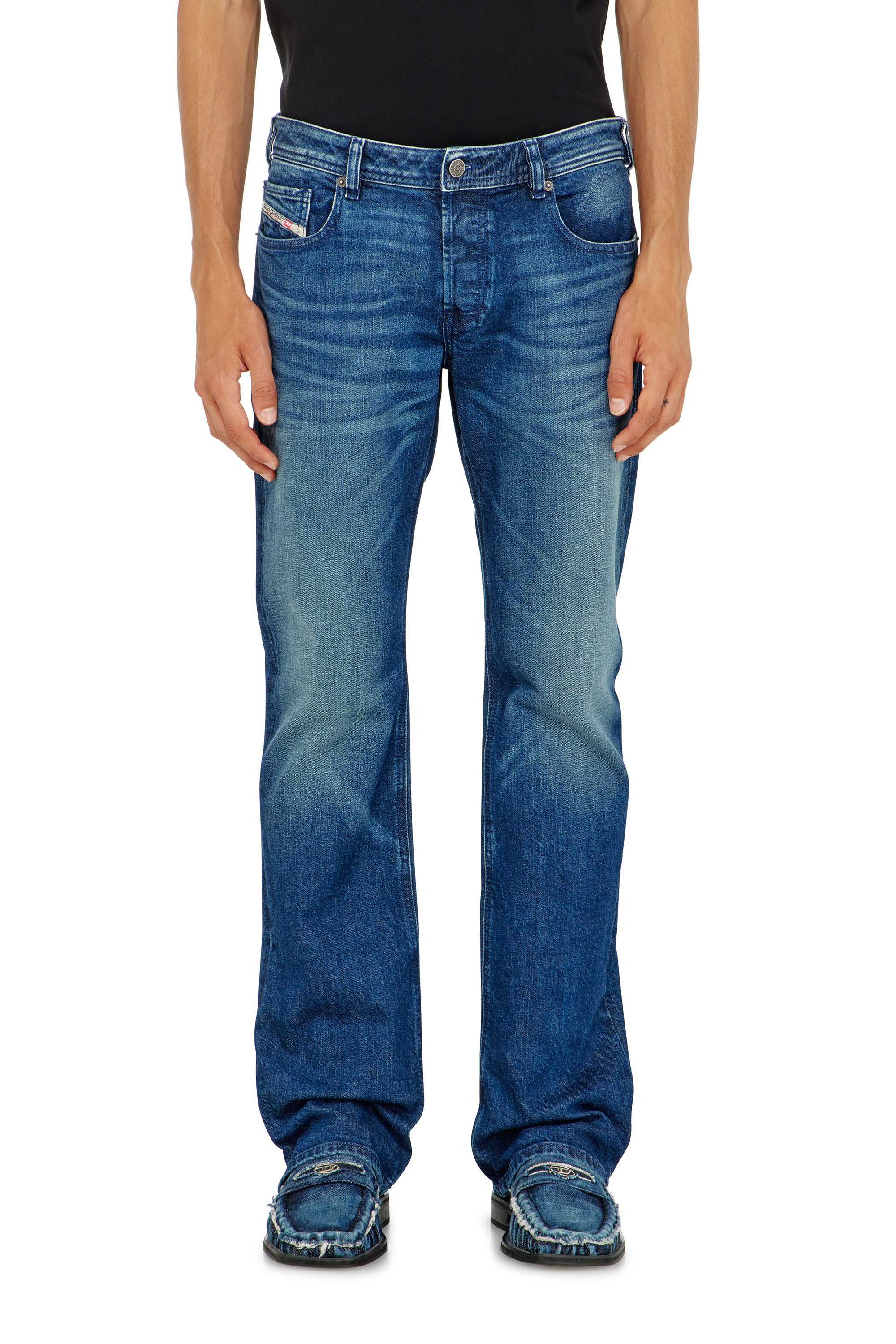 Diesel - Herren Bootcut Jeans 2007 Zatiny 09L51, Dunkelblau - 2