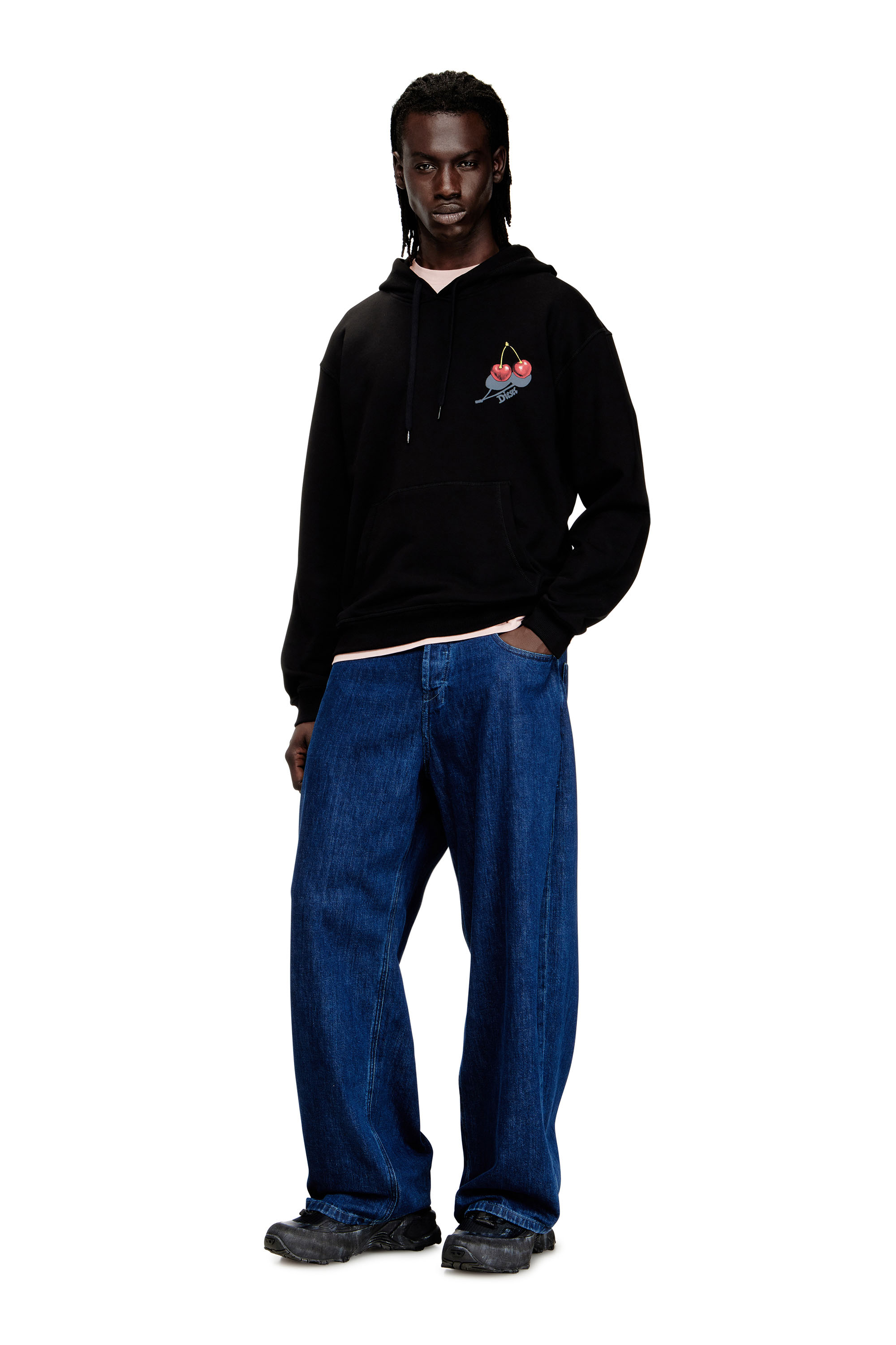 SV-S-NORM-HOOD-CHER, Schwarz