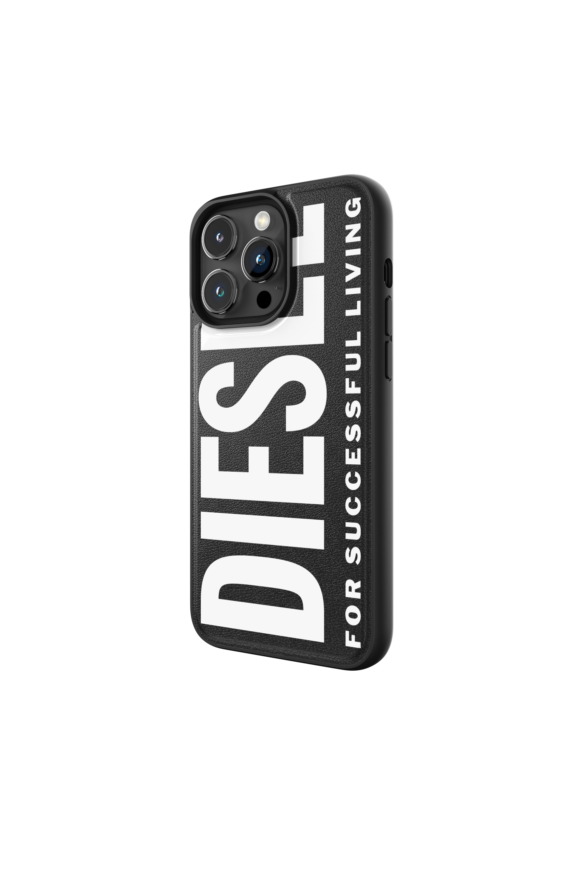 Diesel - 54168 MOULDED CASE, Unisex Handycase iP15 Pro Max in Schwarz - 4