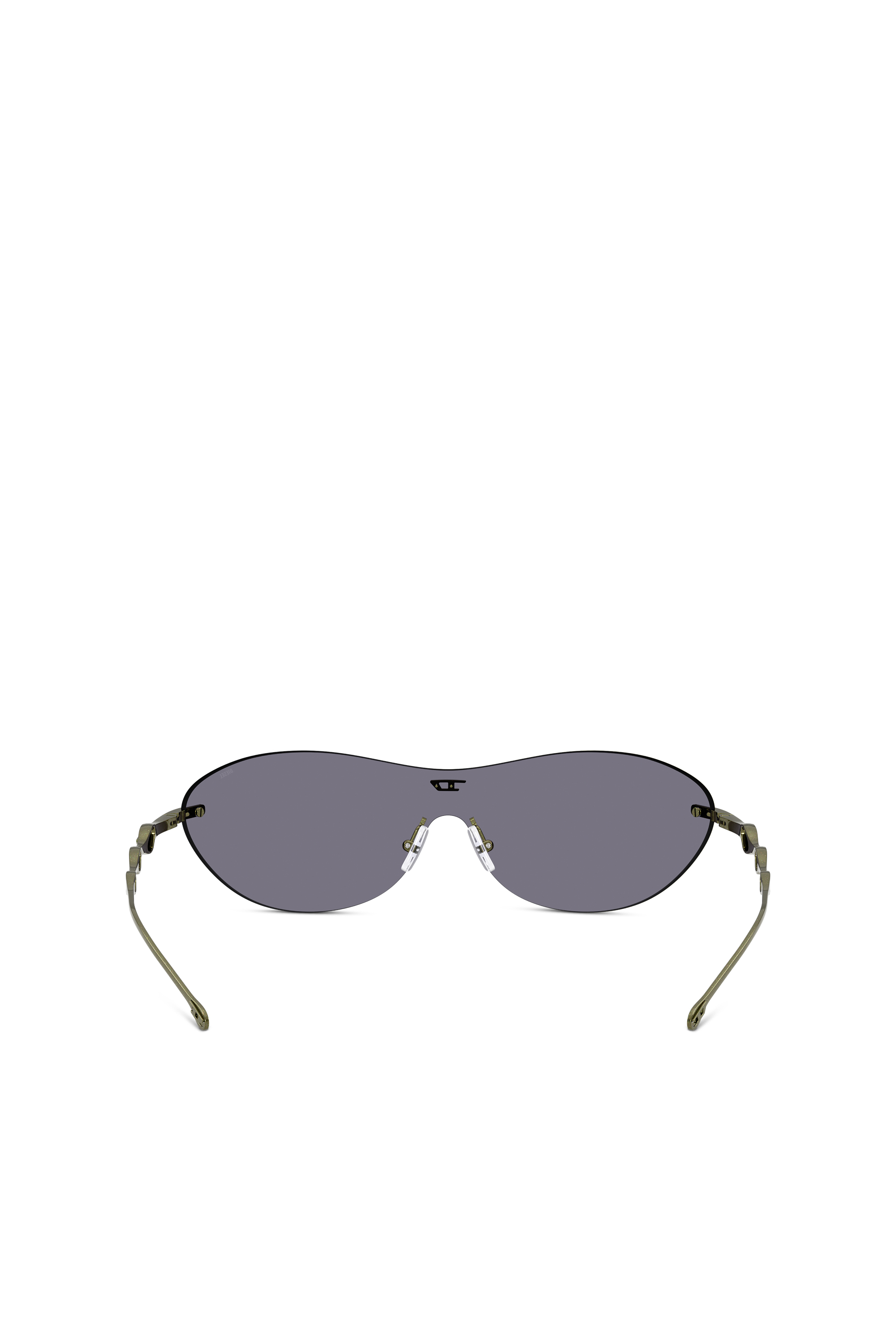 Diesel - 0DL1006 SIZE 35, Unisex Ovale Sonnenbrille in Grün - 3