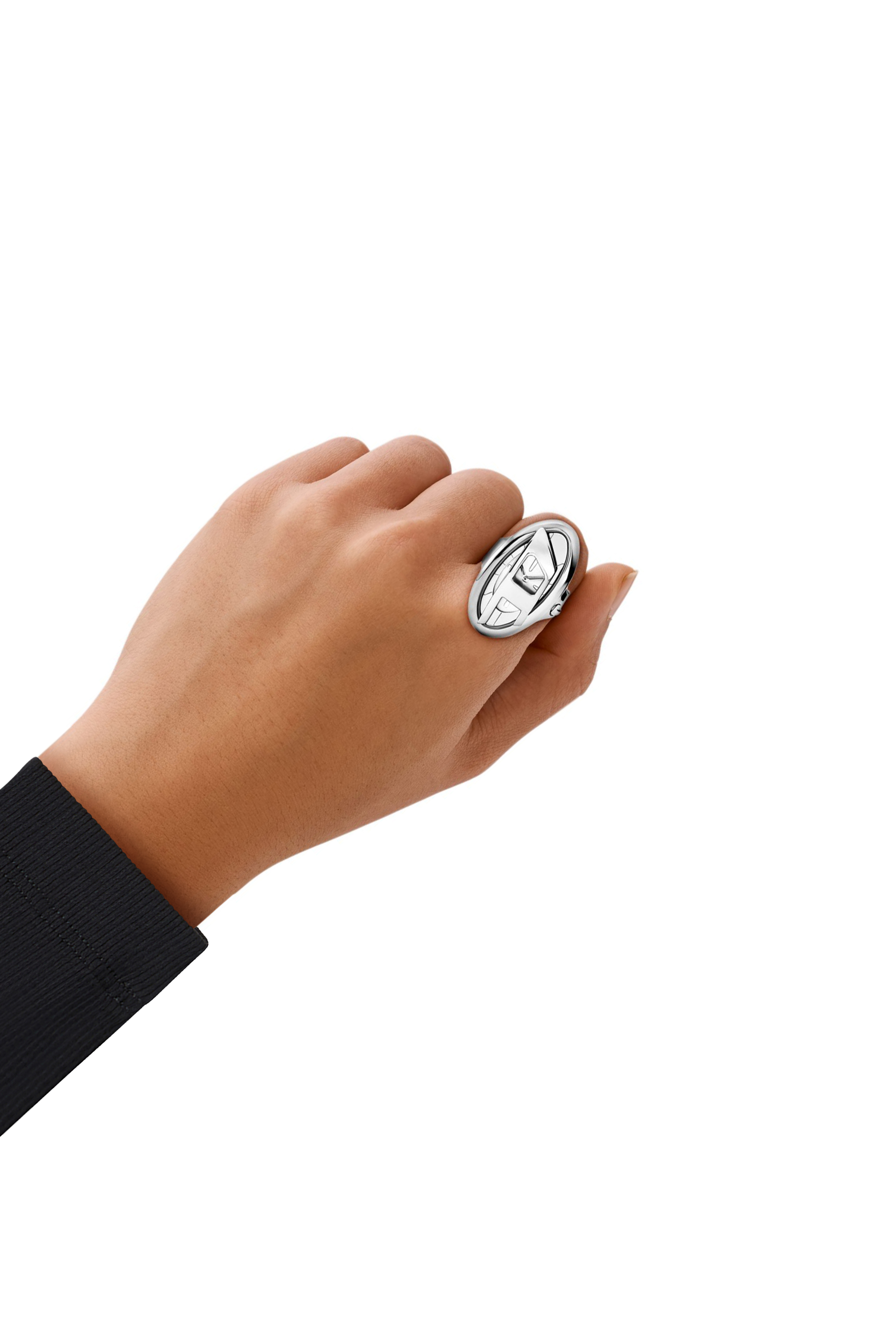 Diesel - DZ5623 WATCH, Damen D-Era Edelstahl Ringuhr in Silber - 5