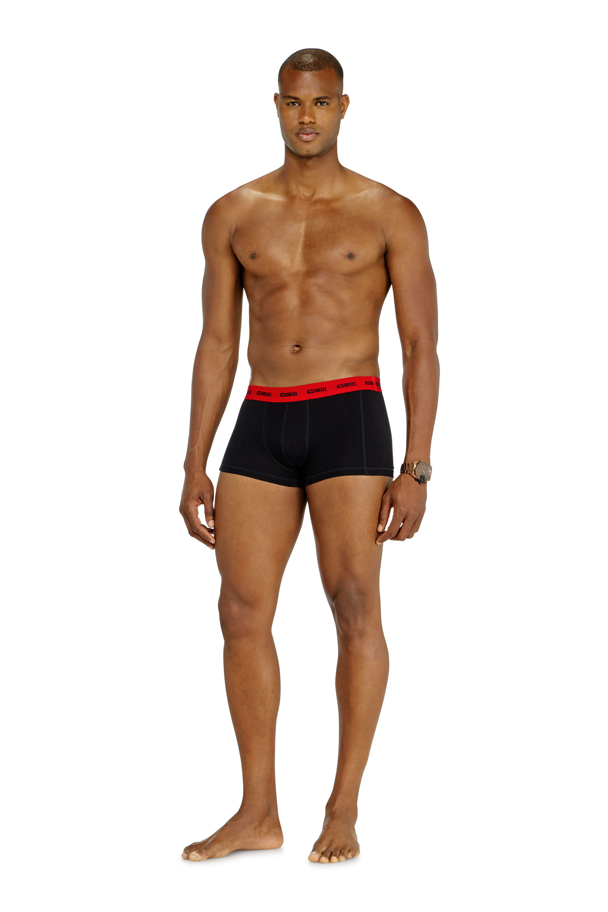 Diesel - DAMIEN-UTLT-3PACK, Herren Retropants im Dreierpack in Schwarz - 1