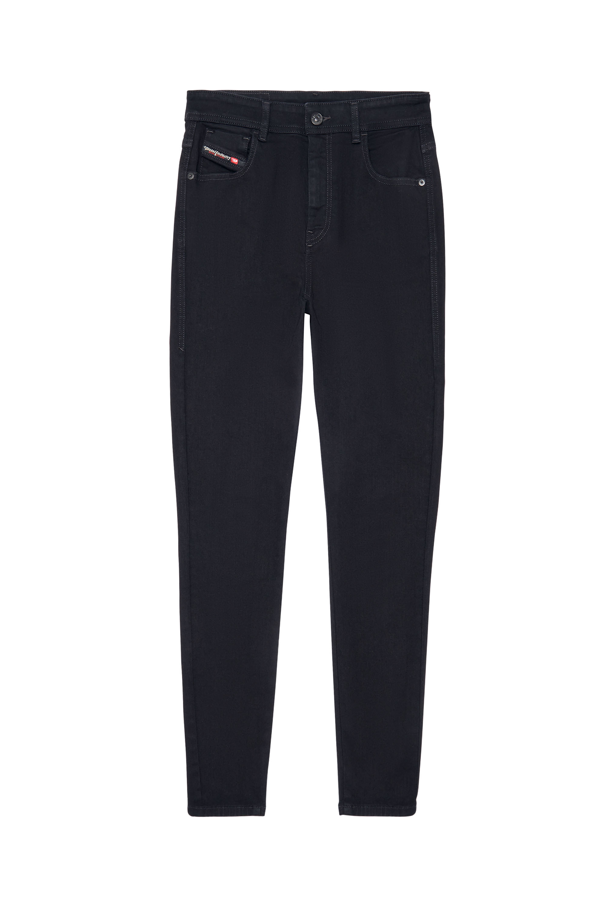 Skinny Jeans 1984 Slandy-High 069EF, Schwarz/Dunkelgrau Diesel - Damen Skinny Jeans 1984 Slandy-High 069EF, Schwarz/Dunkelgrau - 2