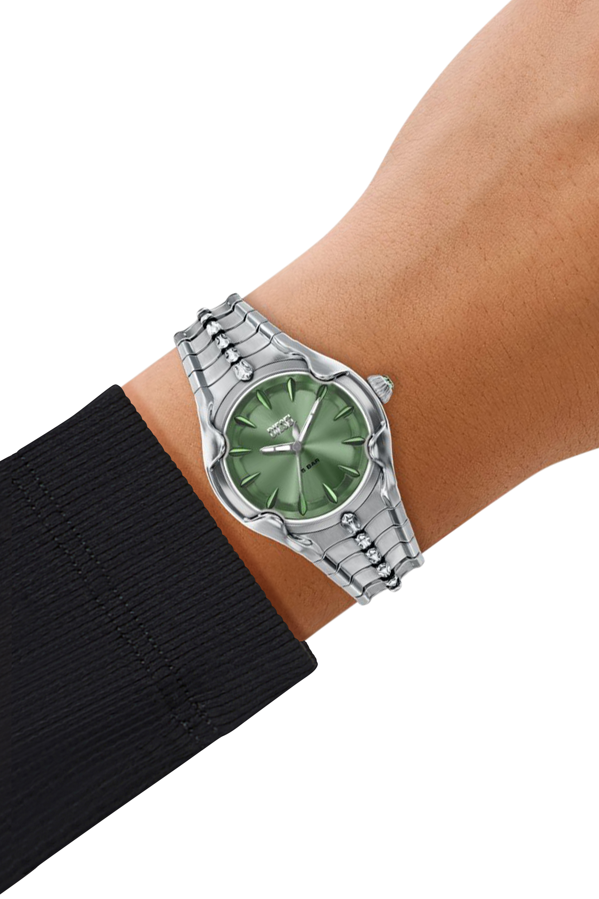Diesel - DZ5632 WATCH, Herren Vert Edelstahl-Uhr in Silber - 7