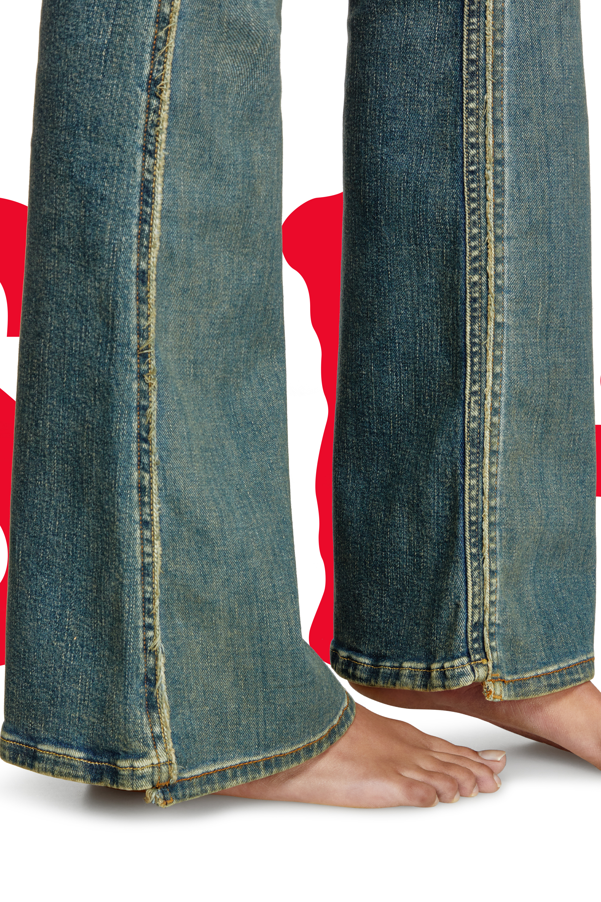 Regular Jeans Dieseloves 01 09N01, Dunkelblau Diesel - Damen Regular Jeans Dieseloves 01 09N01, Dunkelblau - 5