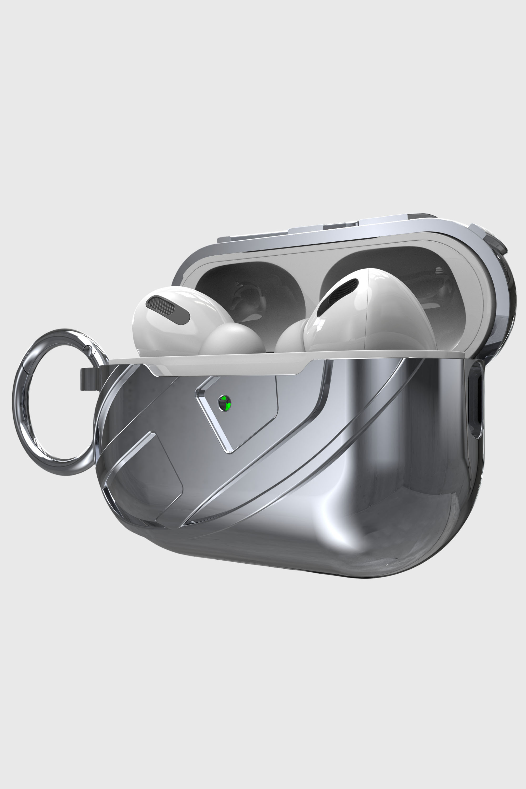 Diesel - 60274 MOULDED CASE, Unisex AirPods H&uuml;lle AirPods Pro / Pro 2 in Grau - 2