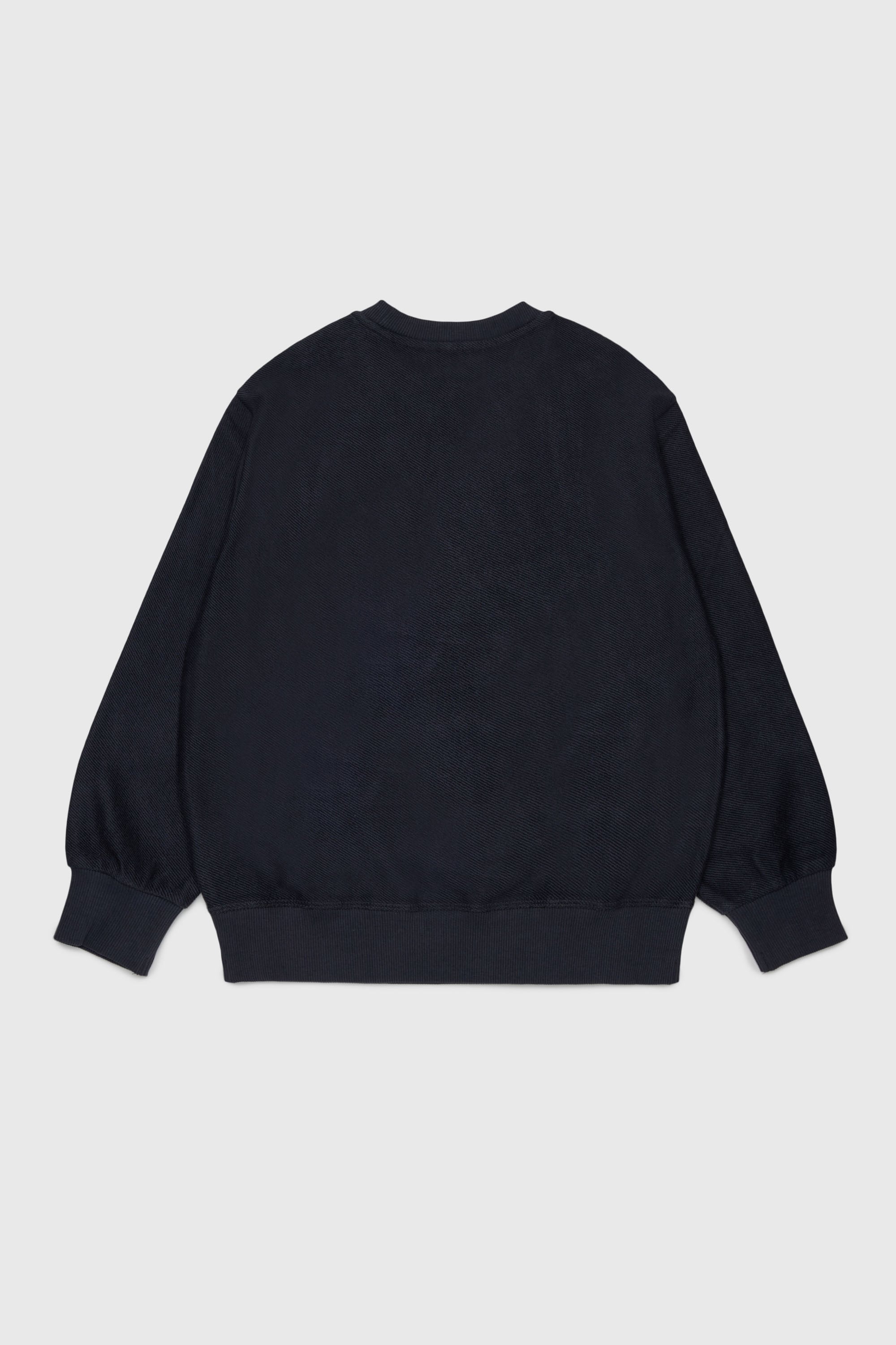 Diesel - SFRIT OVER, Herren Sweatshirt mit Streifen und Oval D Logo in Schwarz - 2