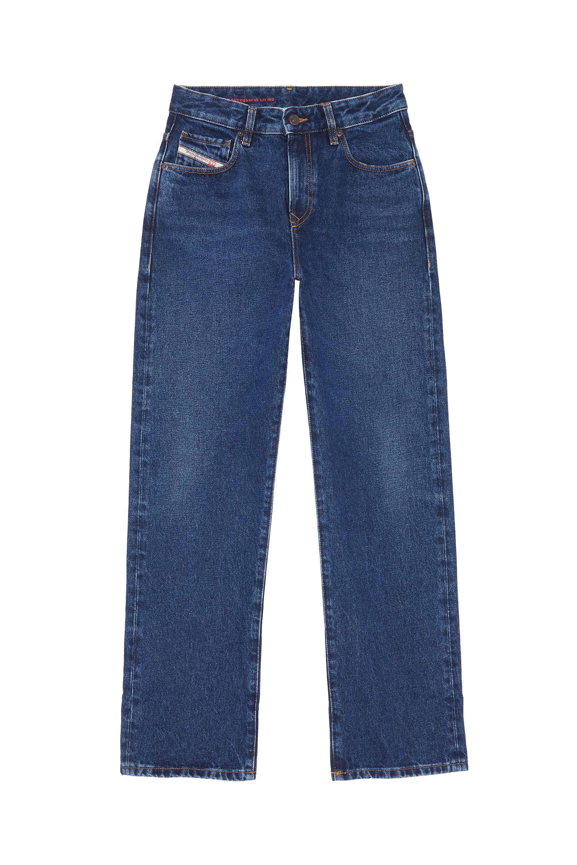 1999 007E6 Straight Jeans, Dunkelblau - Jeans