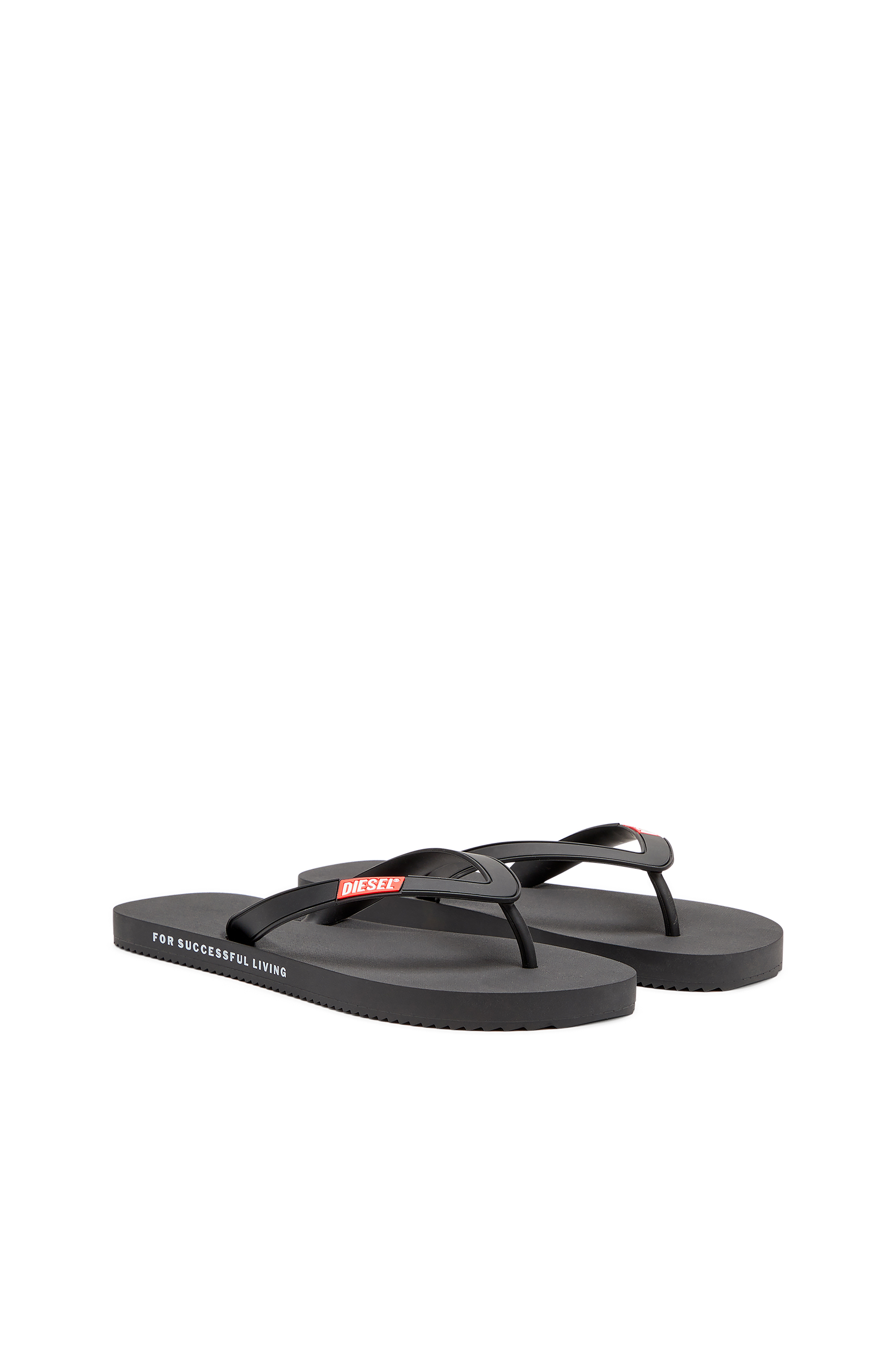 Diesel - SA-RIO W, Damen Sa-Rio-Flip-Flops aus Gummi in Schwarz - 2