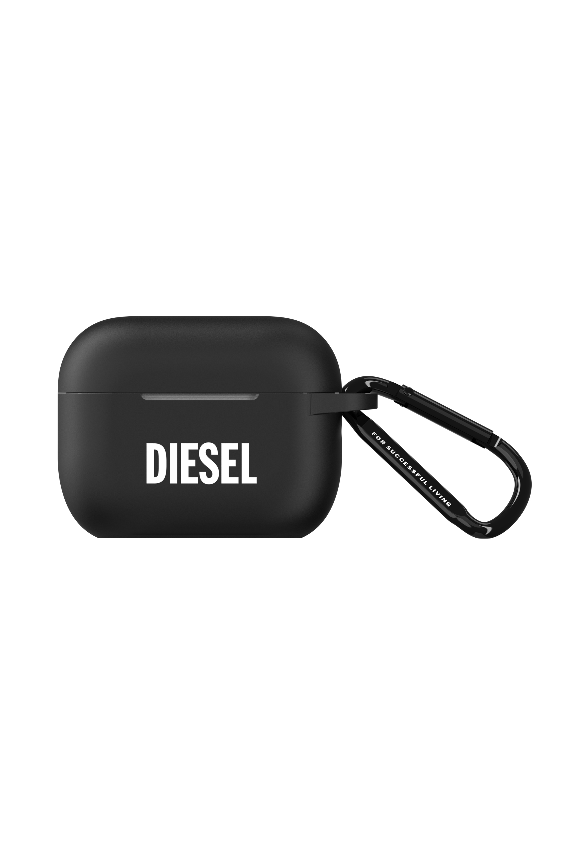 Diesel - 52955 AIRPOD CASE, Unisex Silikon Airpod-Etui für airpods Pro/Pro 2 in Schwarz - 1