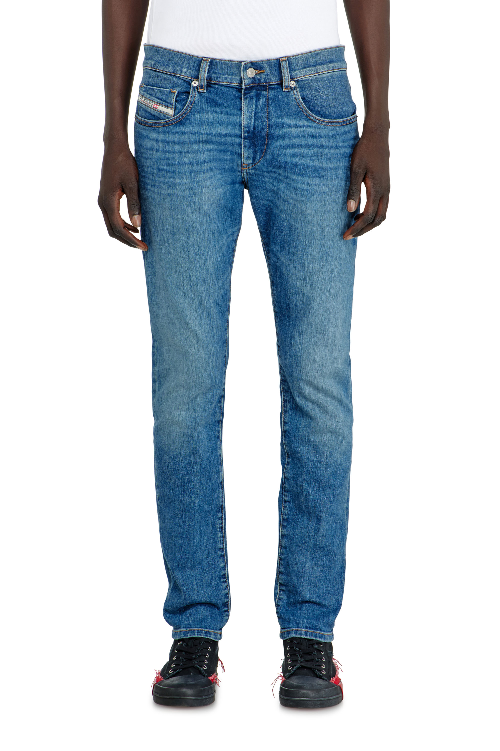 Diesel - Herren Slim Jeans 2019 D-Strukt 0KIAL, Hellblau - 4