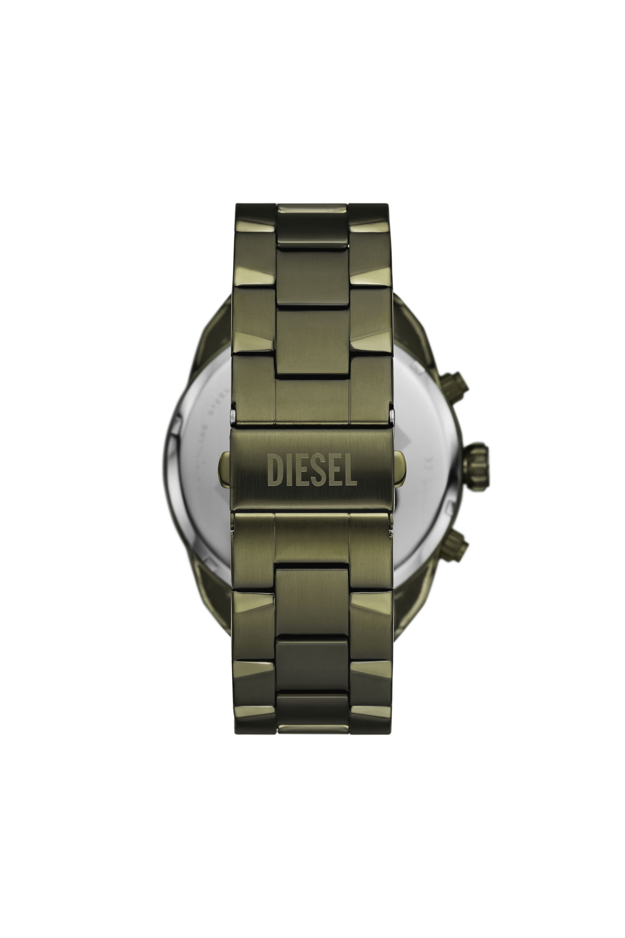 Diesel - DZ4670 WATCH, Herren Spiked Armbanduhr aus grünem Edelstahl in Grün - 2