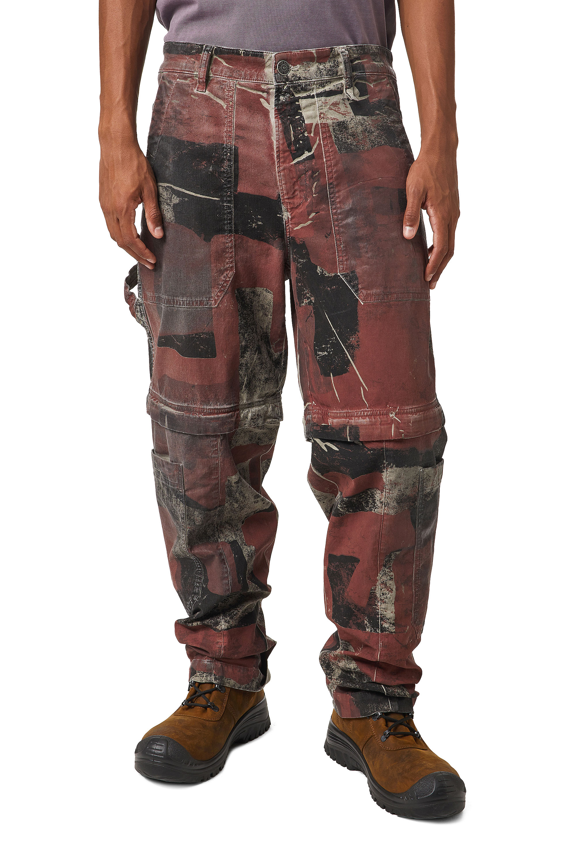 D-Multy JoggJeans® 0CEAM, Rosa/Schwarz - Jeans
