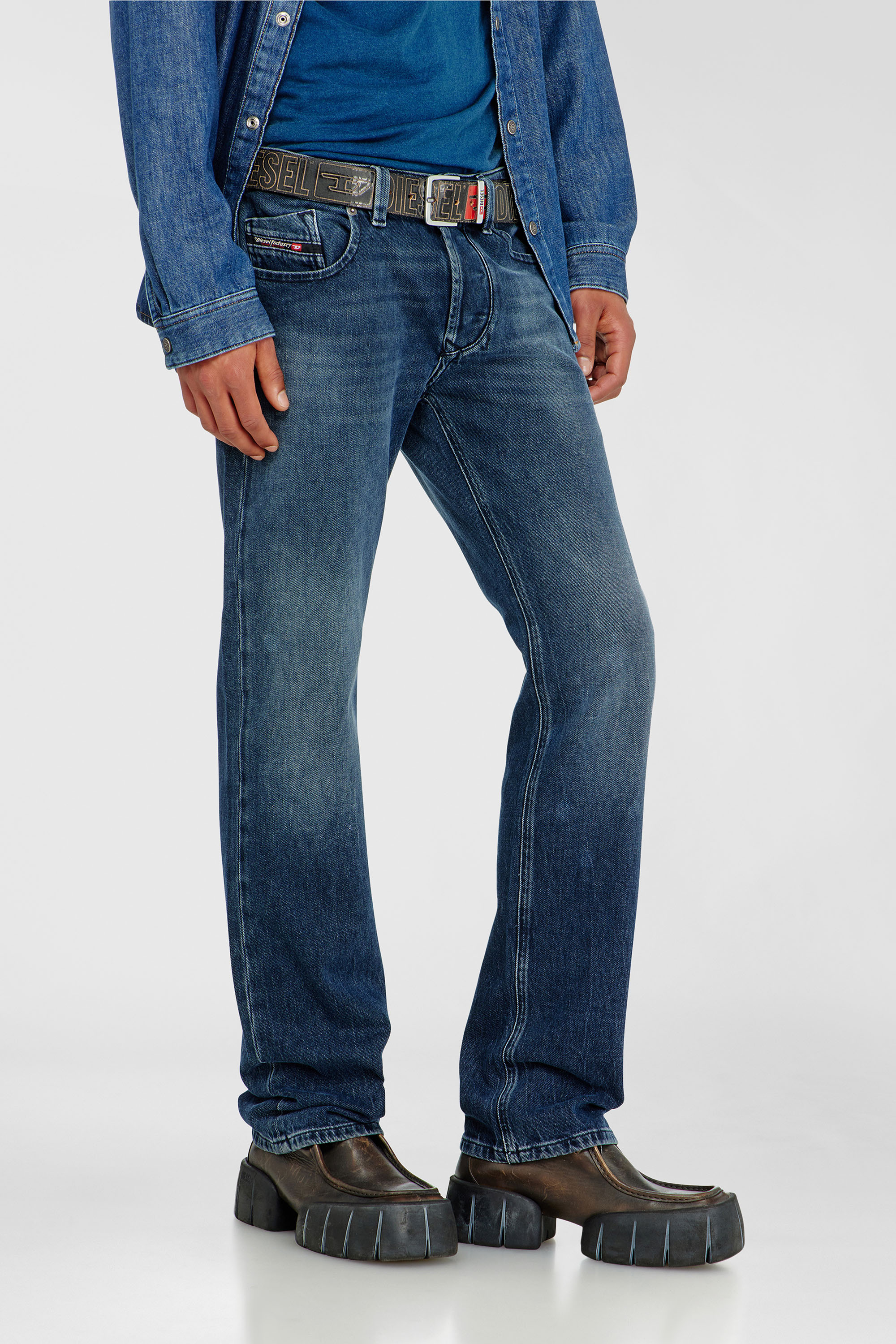 Diesel - Herren Regular Jeans 1985 Larkee 0KBBM, Dunkelblau - 7