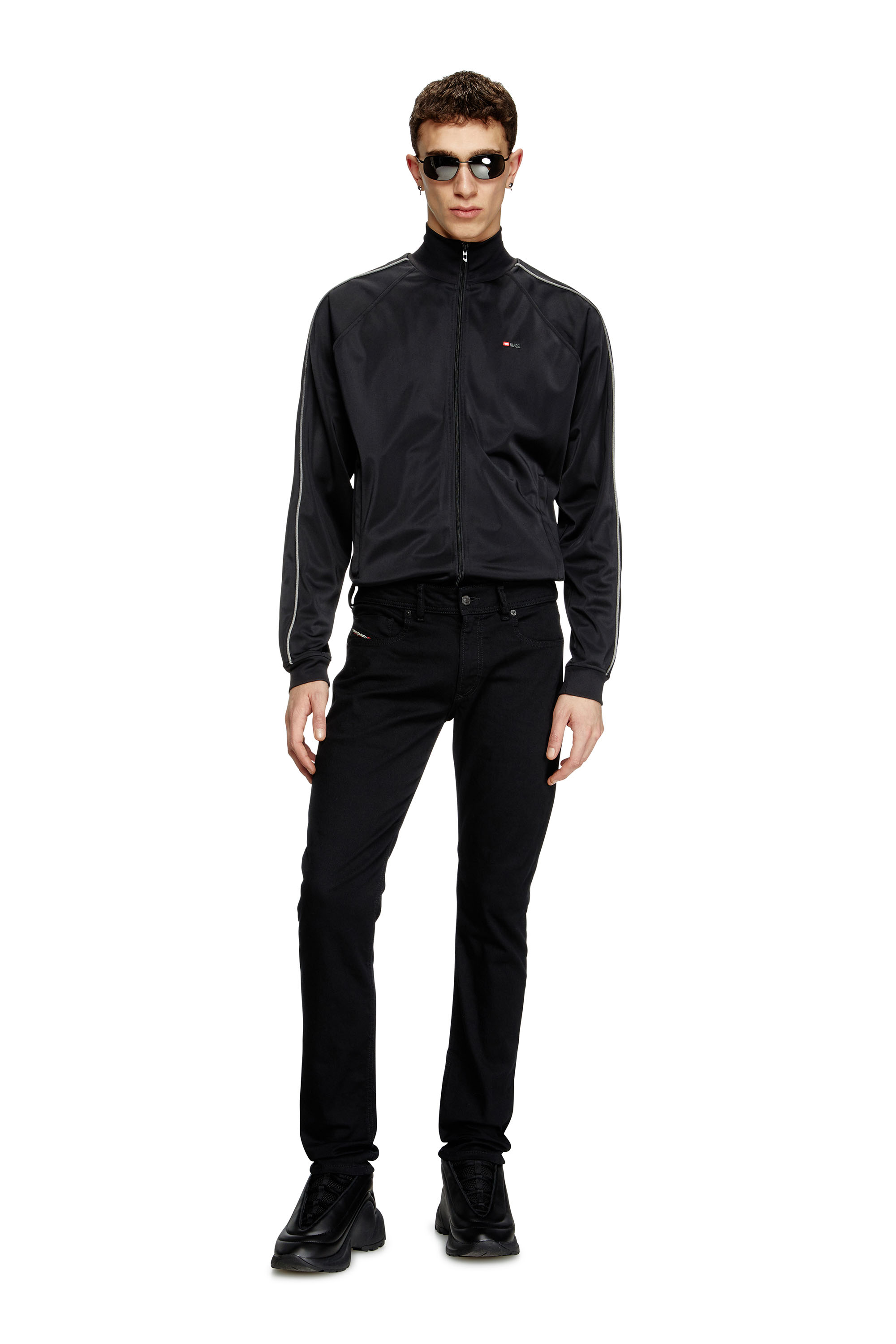 Diesel - 1979 Sleenker 09C51 Skinny Jeans, Schwarz/Dunkelgrau - Image 5