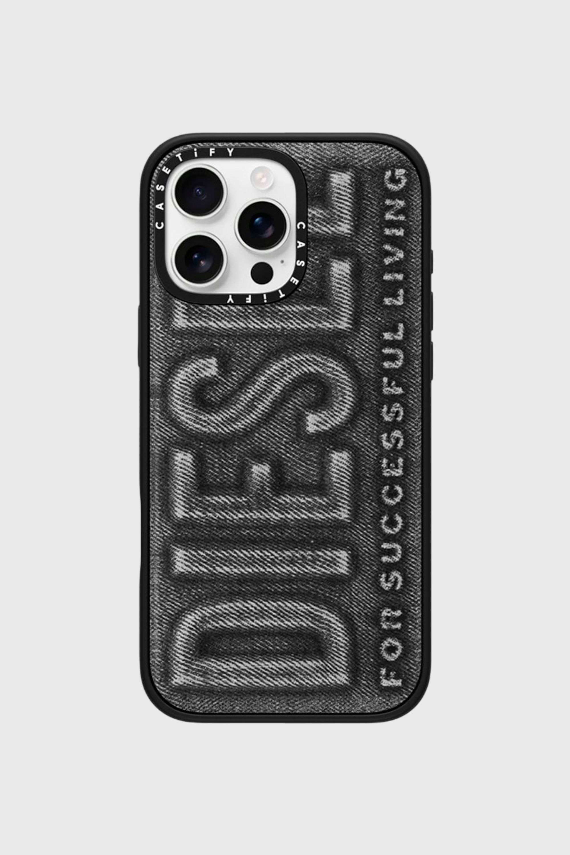 Diesel - 60560 MOULDED CASE, Unisex H&uuml;lle Biscotto impact f&uuml;r iPhone 16 Pro Max in Schwarz - 1