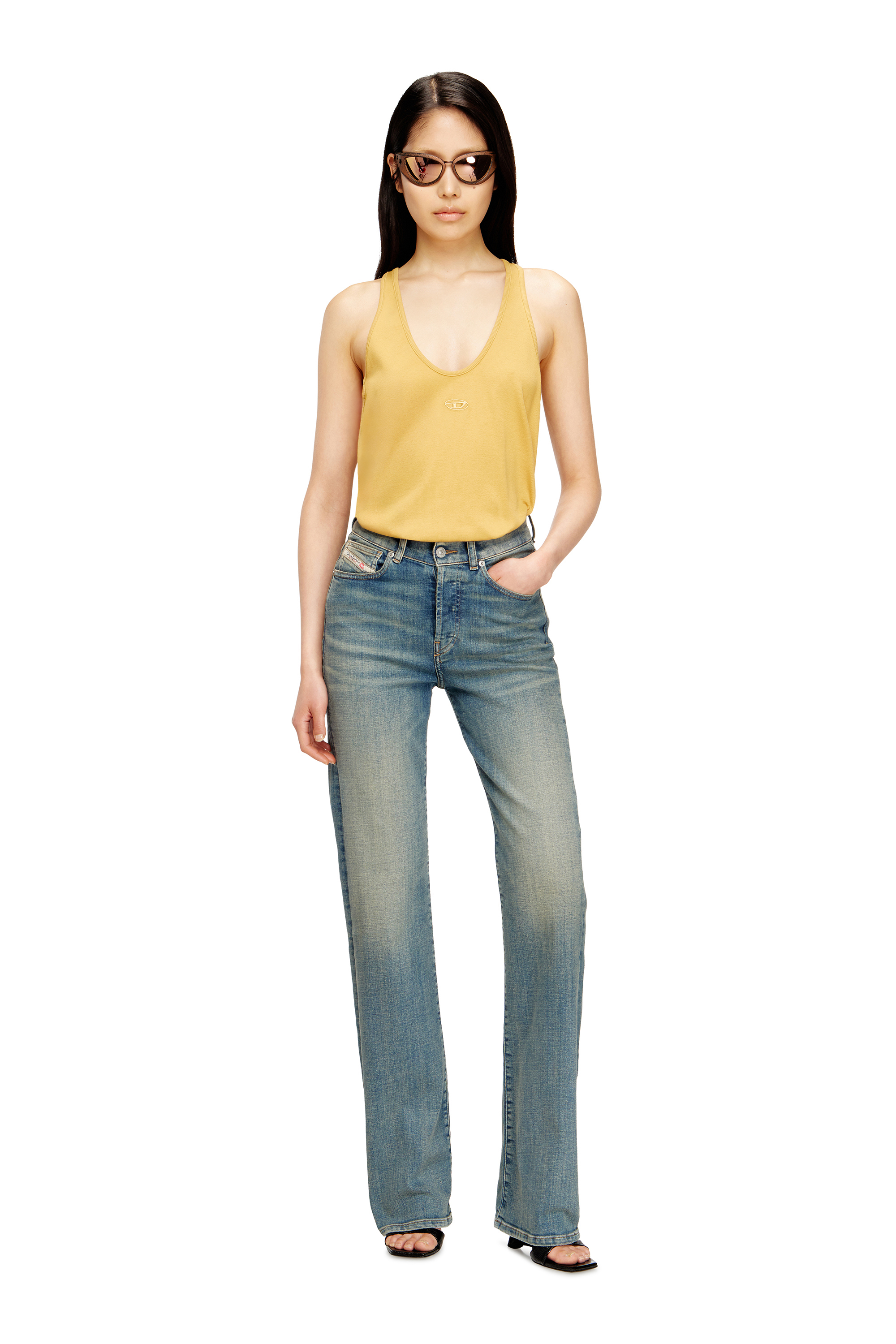 Diesel - Damen Regular Jeans 1971 D-Sent 09N32, Mittelblau - 2