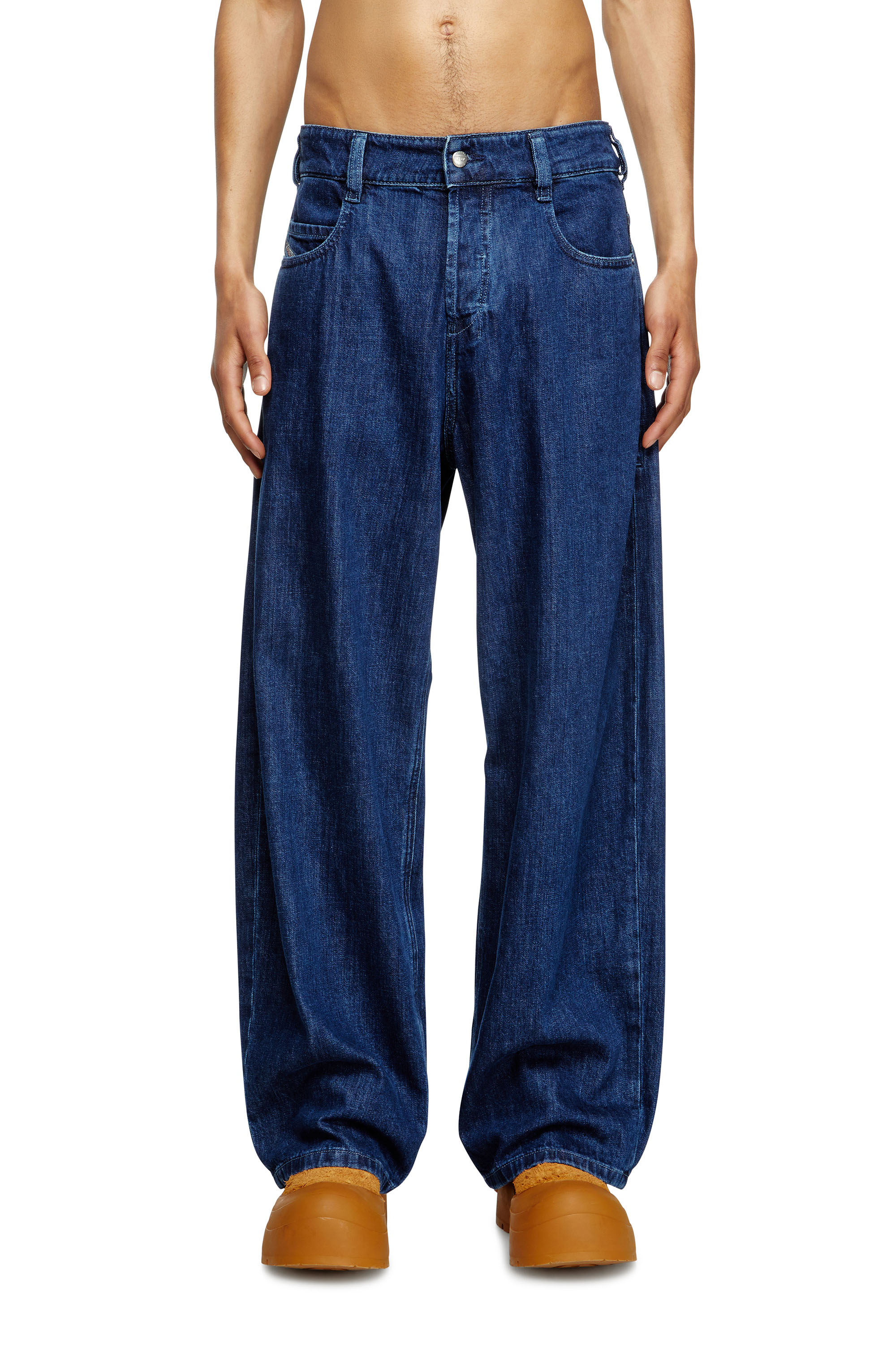 Diesel - Unisex Relaxed Jeans 1997 D-Enim 0DBDX, Dunkelblau - 1