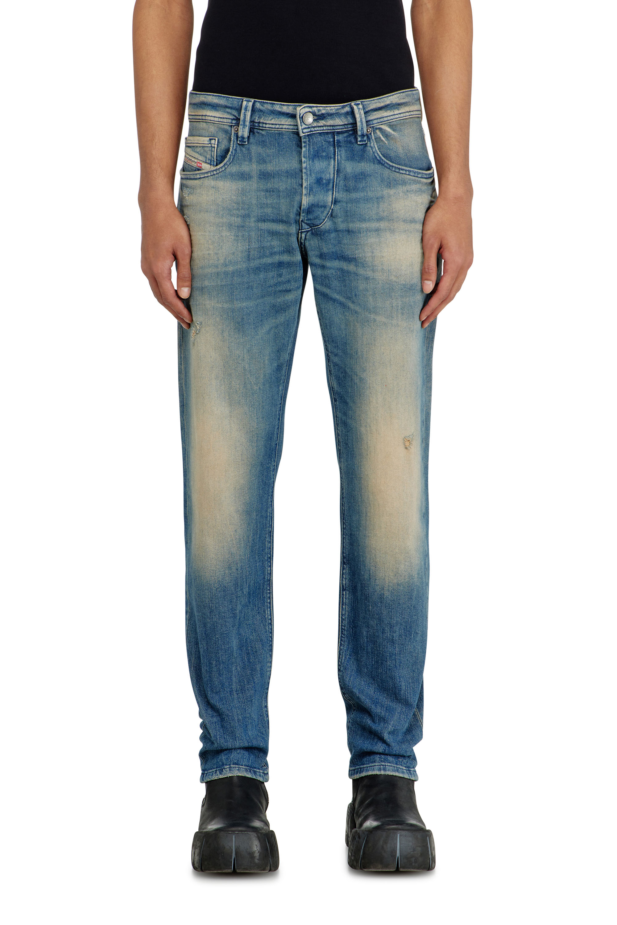 Diesel - Herren Regular 2030 D-Krooley Joggjeans&reg; 068XU, Dunkelblau - 4
