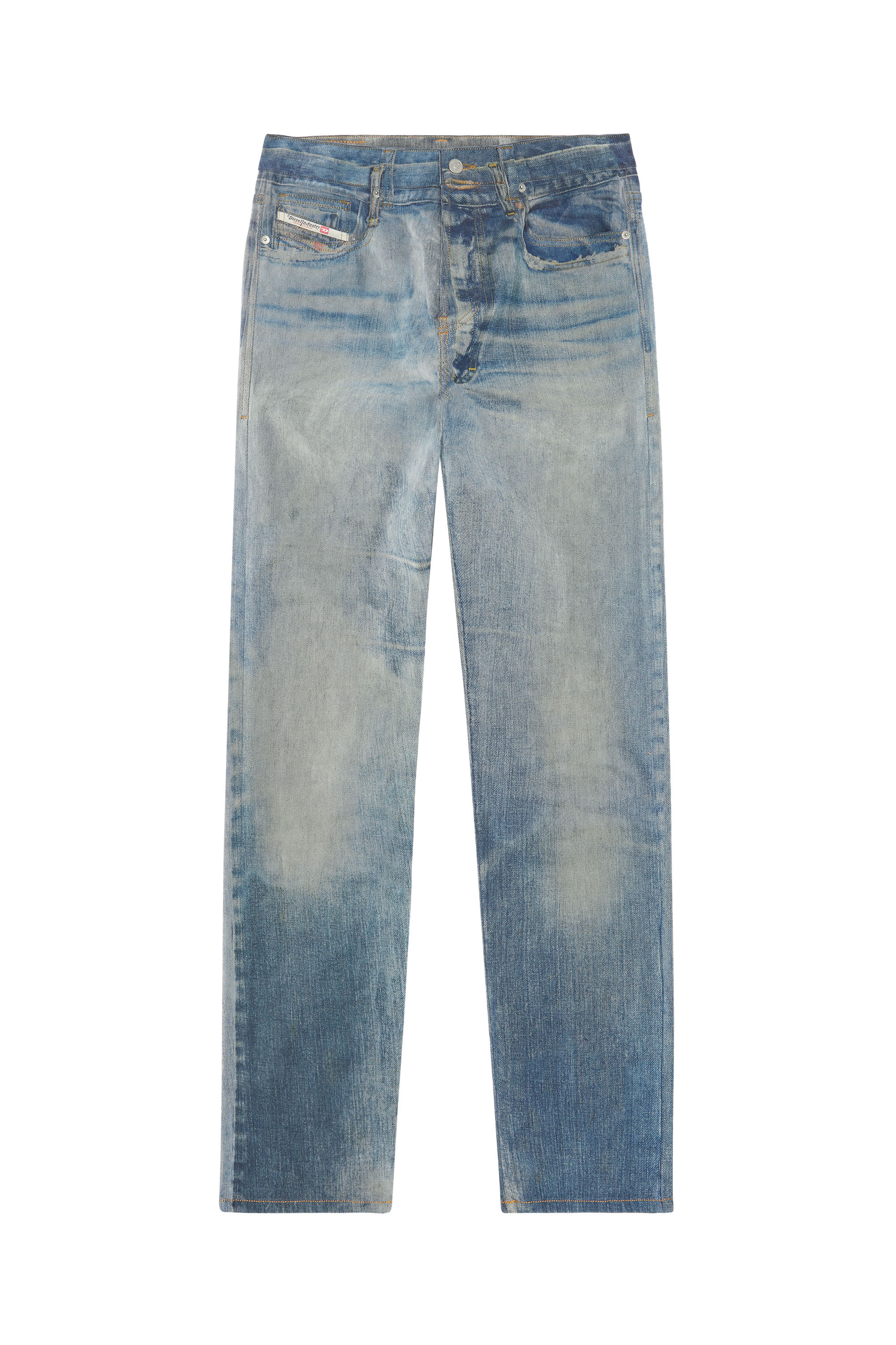 Diesel - 2010 D-Macs 09E51 Straight Jeans, Mittelblau - Image 6