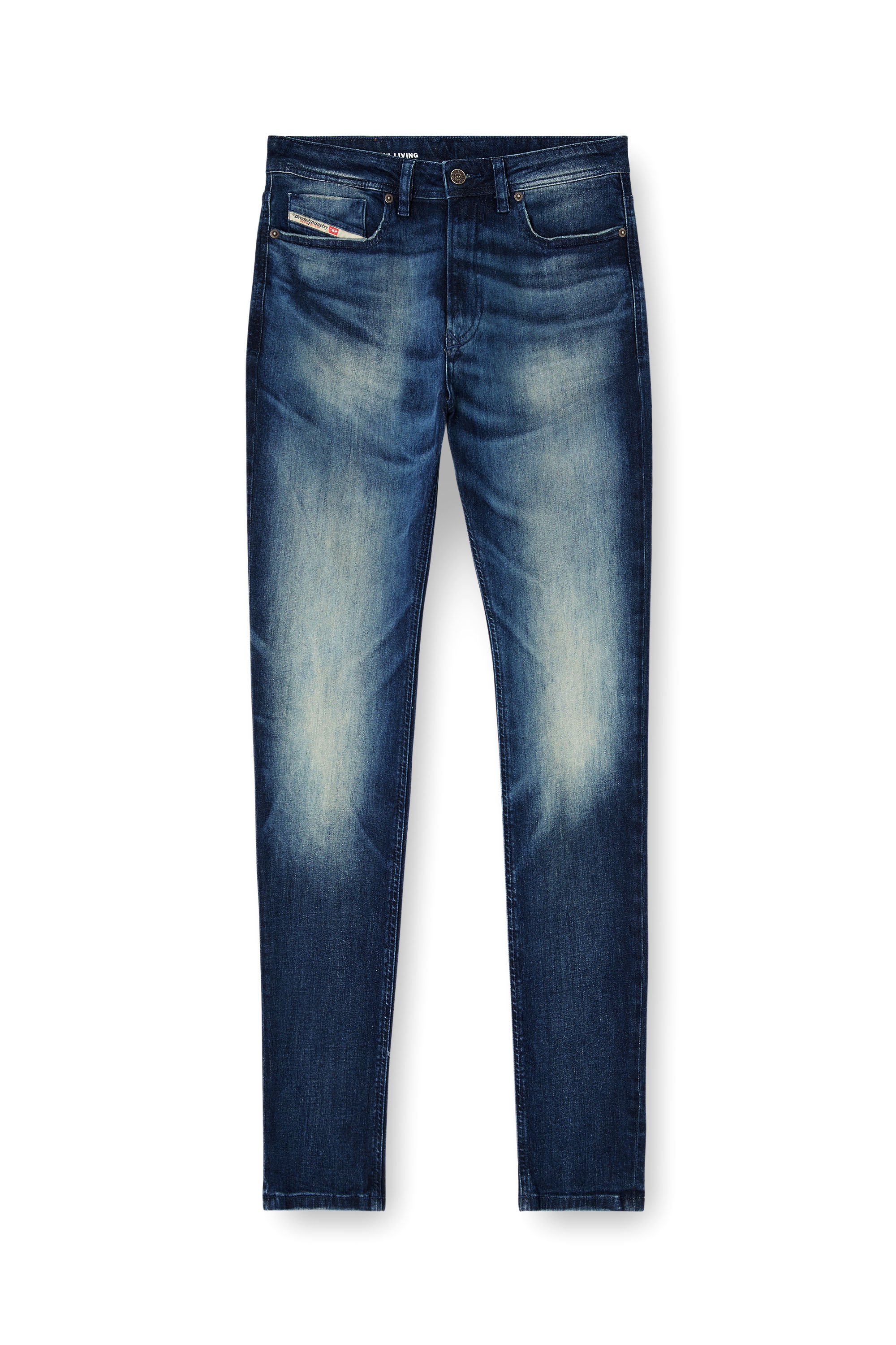Diesel - Herren Skinny Jeans 1979 Sleenker 0ADBM, Dunkelblau - 3