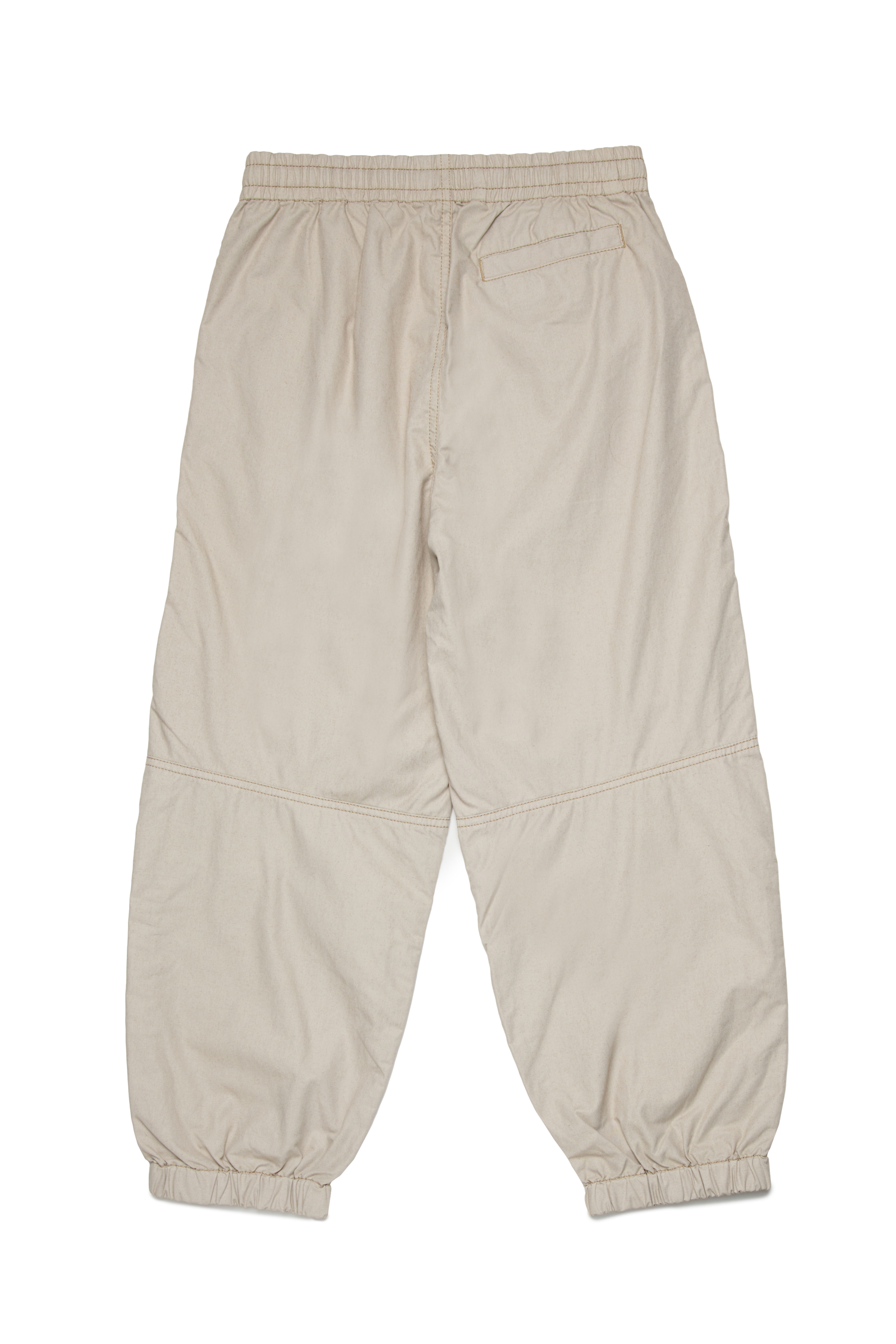 Diesel - PDIAMANDA, Unisex Hose mit Kordelzug und Oval D-Stickerei in Beige - 2