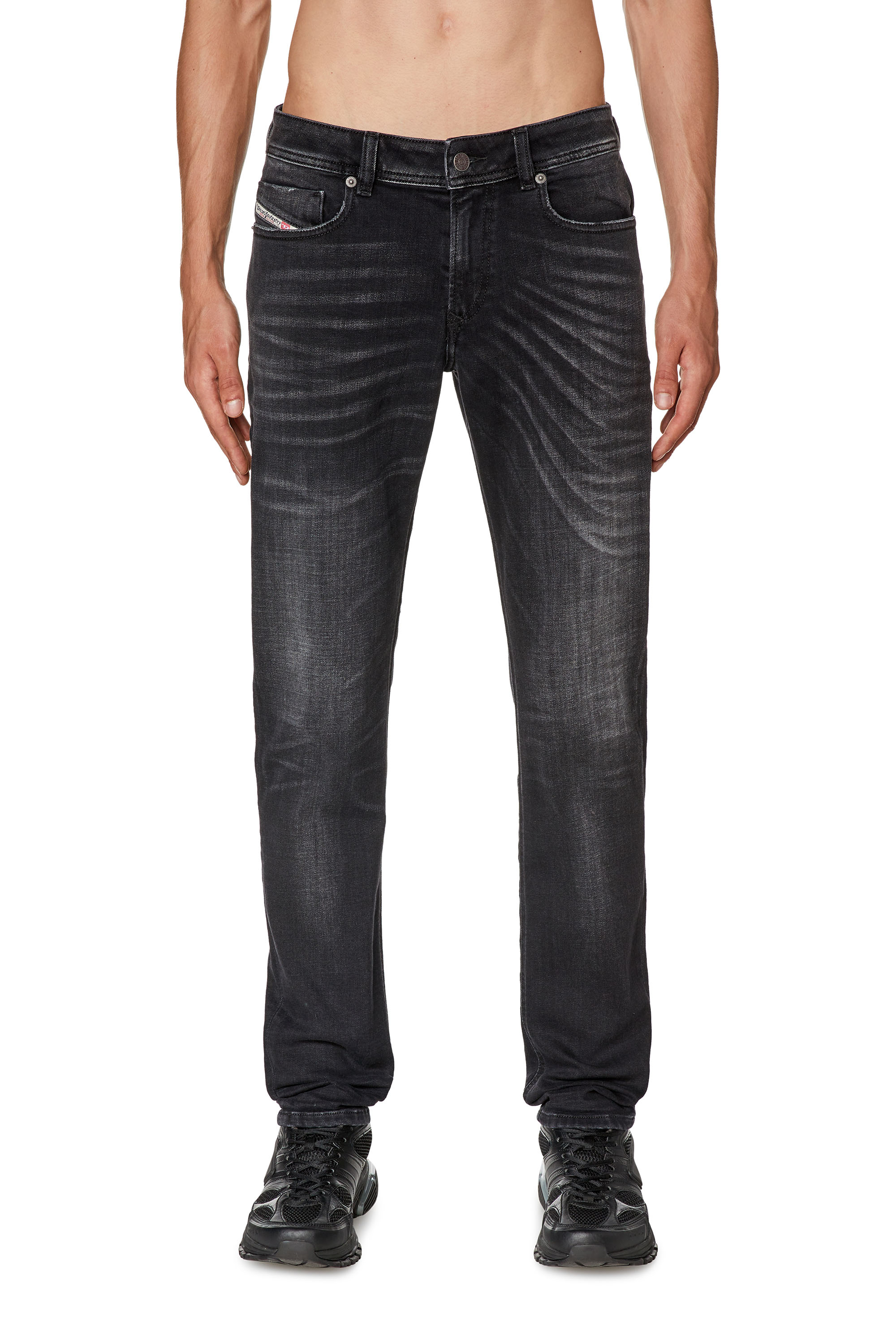 Diesel - Skinny Jeans 1979 Sleenker 09G54, Schwarz/Dunkelgrau - Image 1
