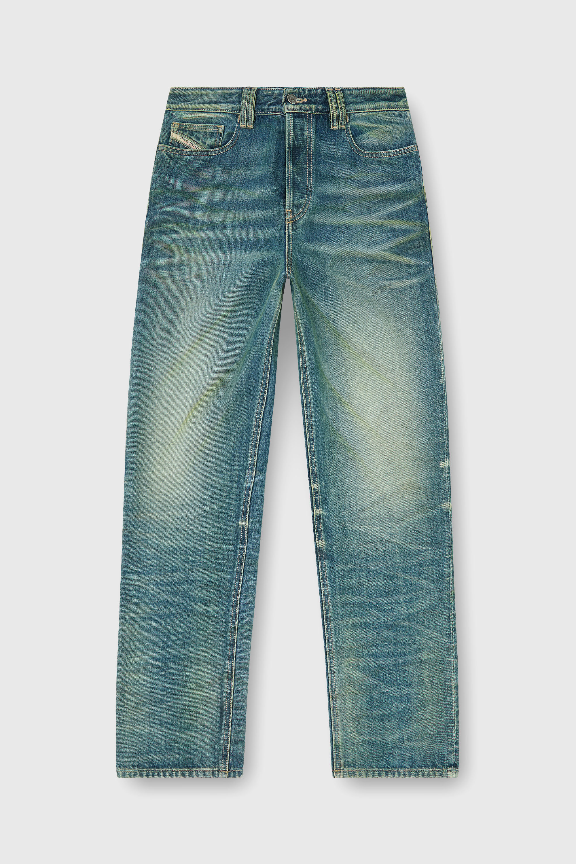 Diesel - Herren Regular Jeans 1991 D-Voeed 007FV, Mittelblau - 6