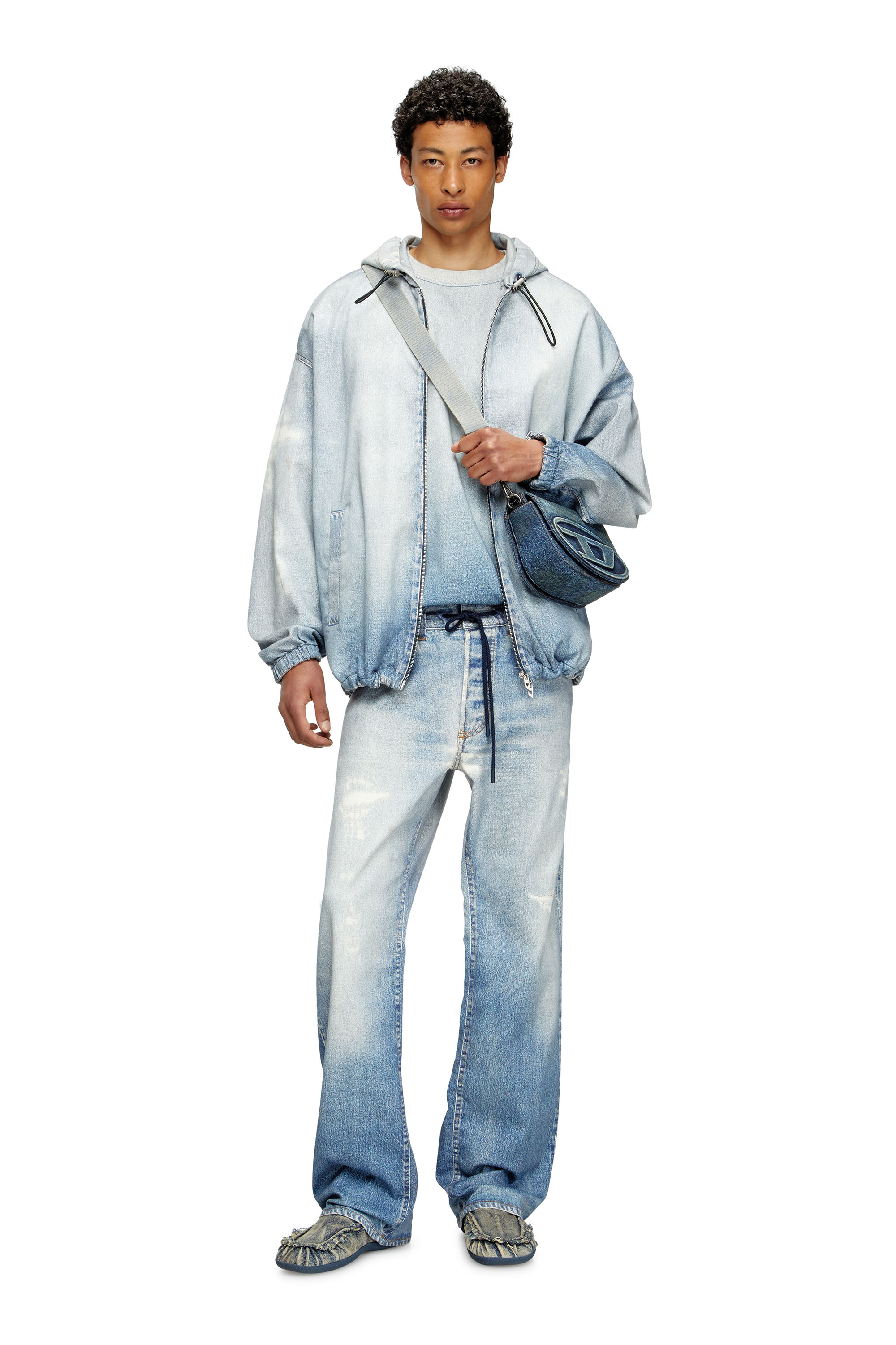 Diesel - Herren Relaxed 2080 D-Reel Joggjeans® 068RX, Hellblau - 2