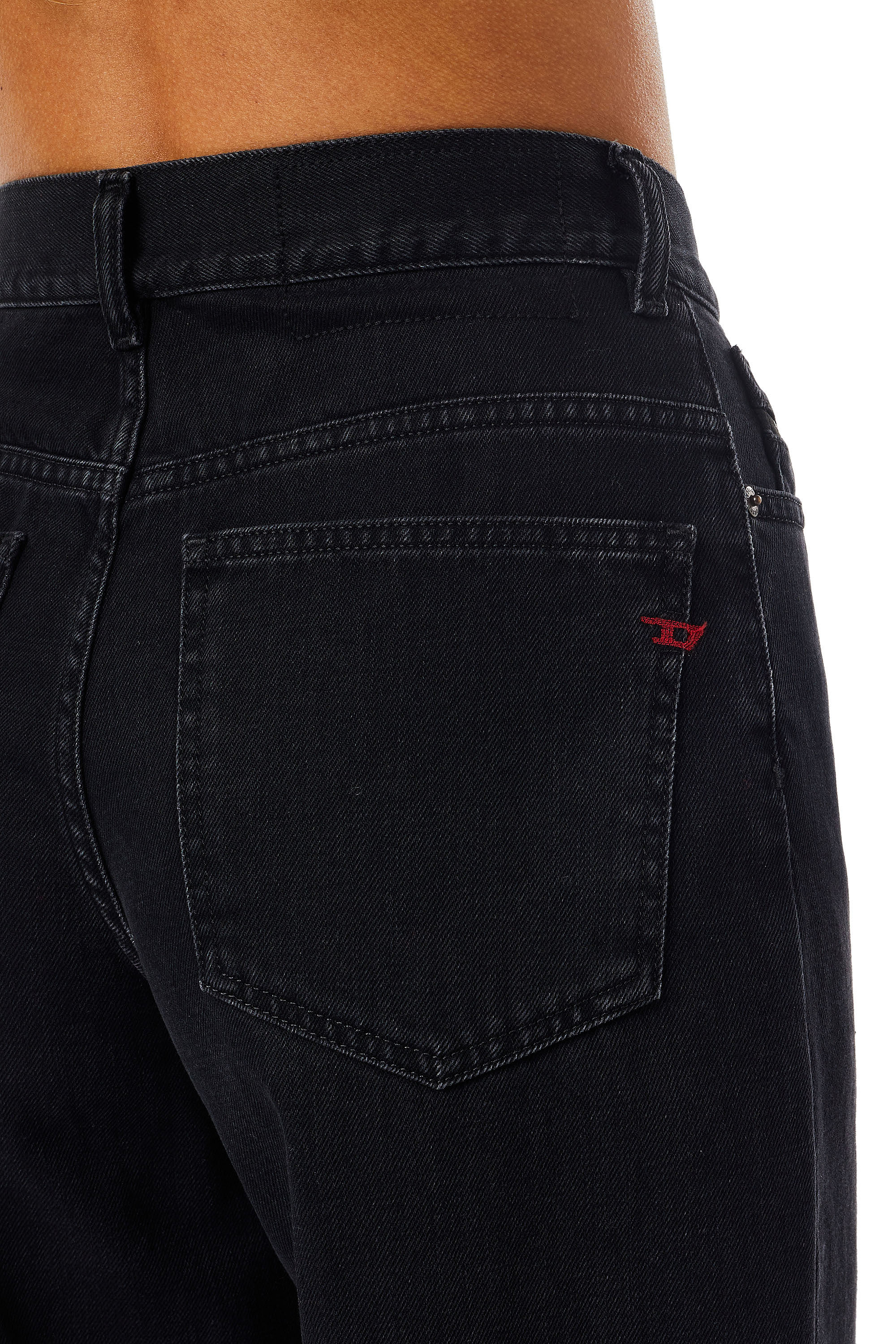Diesel - Bootcut and Flare Jeans 2000 Widee Z09RL, Schwarz/Dunkelgrau - Image 5