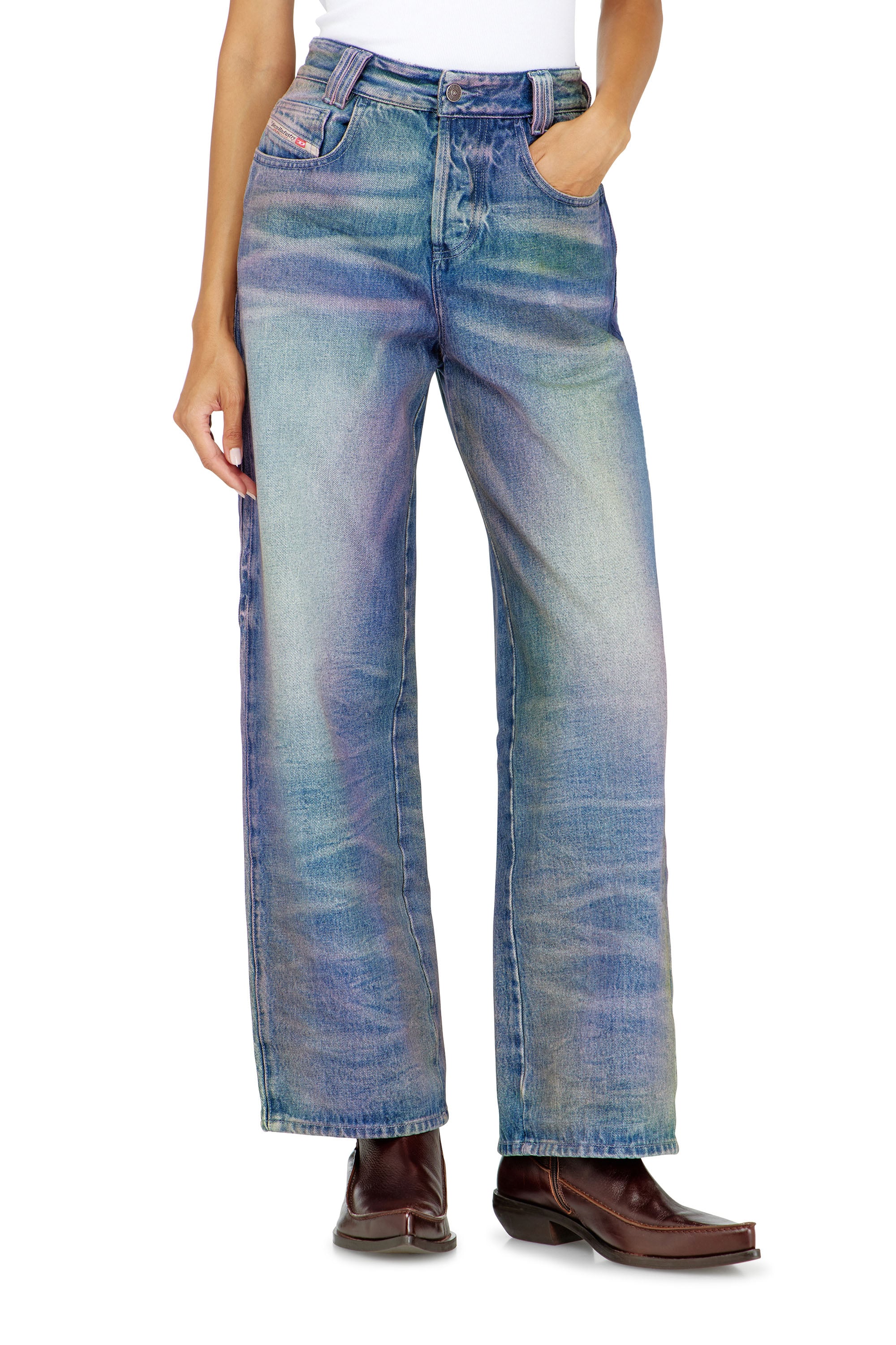 Diesel - Unisex Relaxed Jeans 1982 D-Hakou 007FW, null - 1