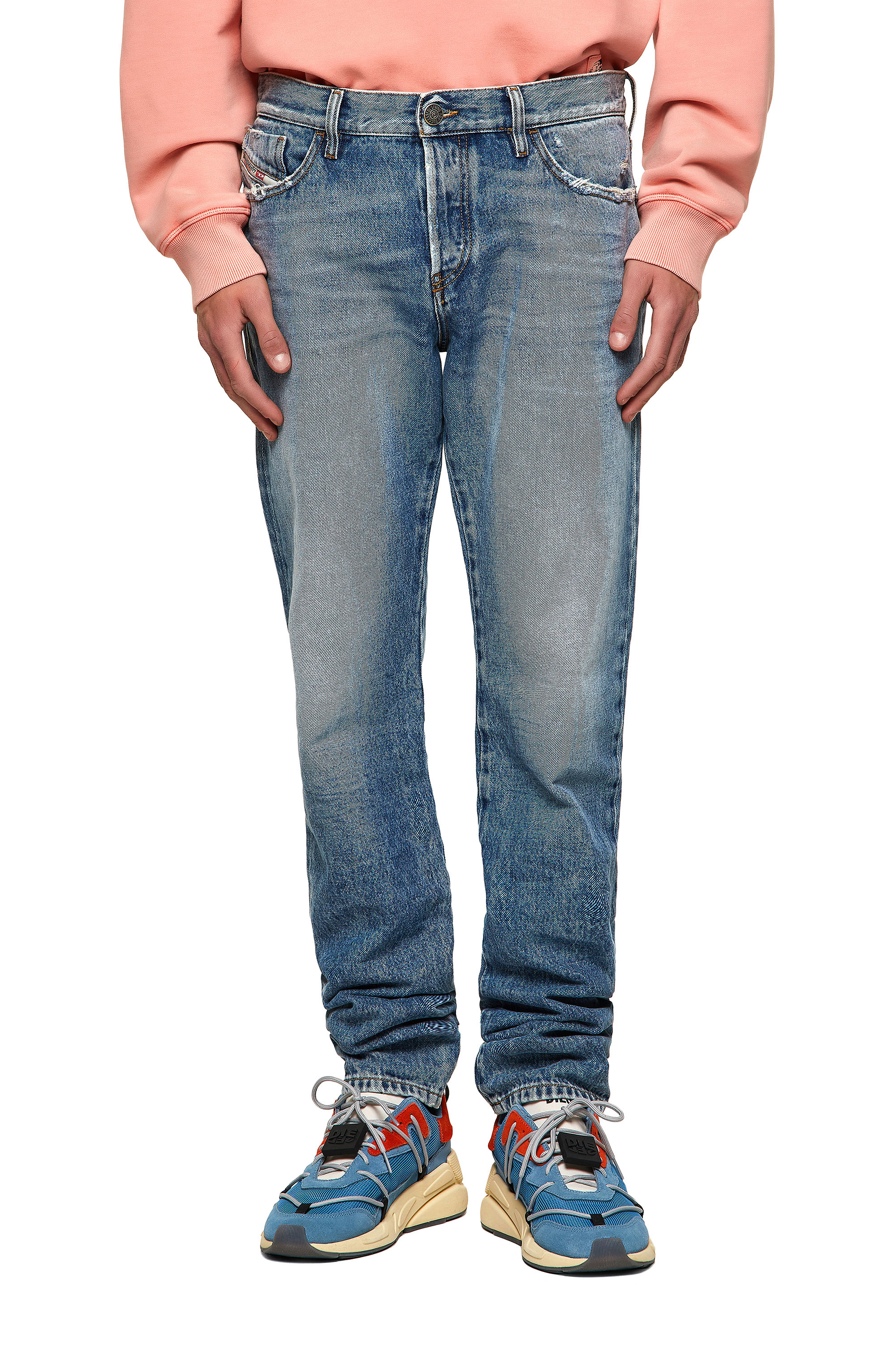 D-Kras 09A24, Mittelblau - Jeans