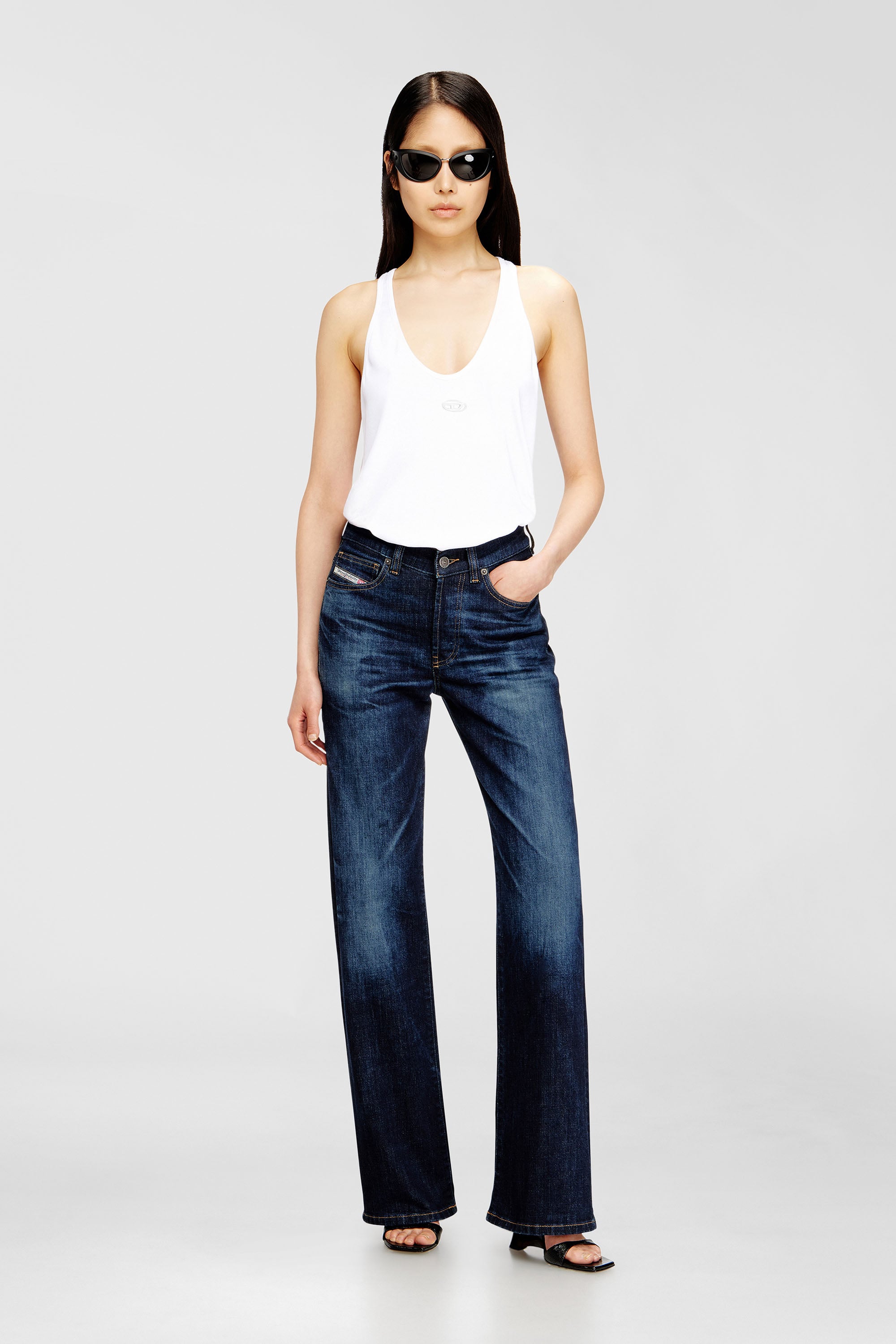 Diesel - Damen Regular Jeans 1971 D-Sent 0ADBL, Dunkelblau - 1