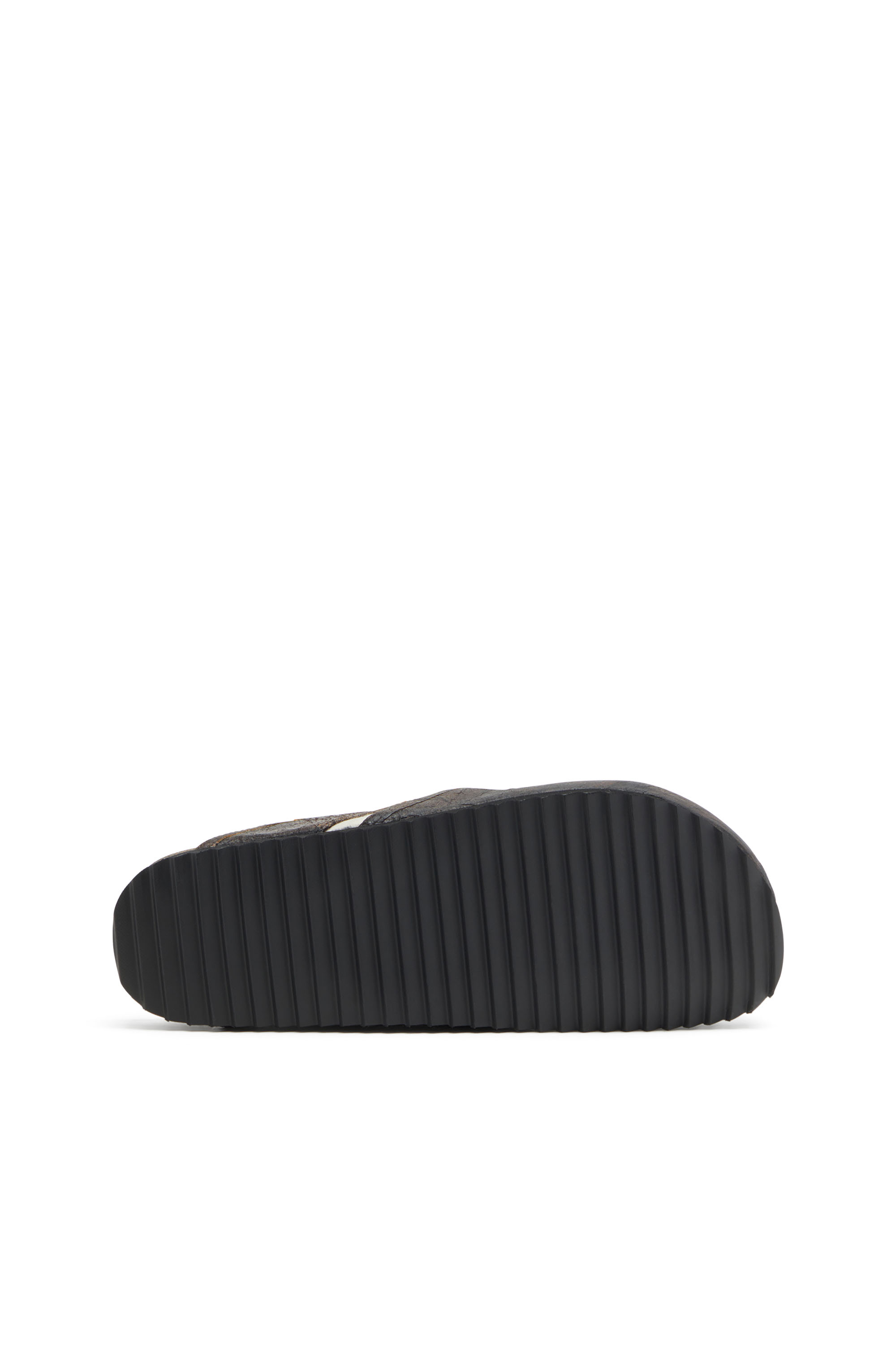 Diesel - D-WOODSTOCK SLIP-ON, Herren D-Woodstock-Clogs aus Wildleder in gerissener Optik in Braun - 4