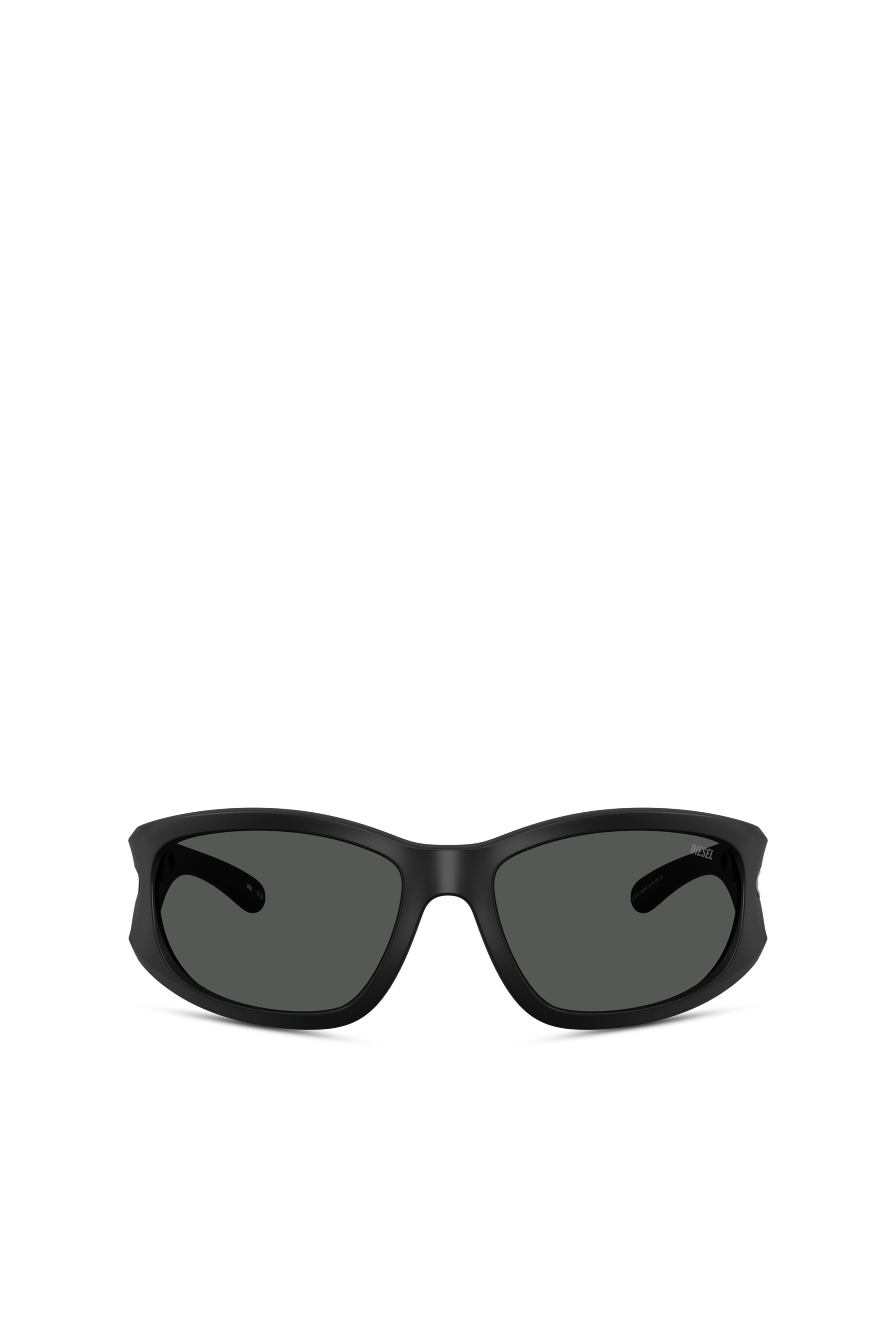Diesel - 0DL3012U, Unisex Rechteckige Sonnenbrillen in Schwarz - 2