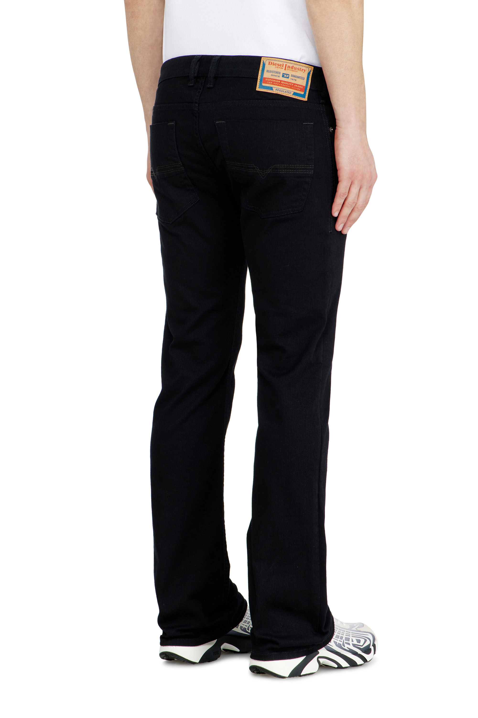 Diesel - Herren Bootcut Jeans 2007 Zatiny 0688H, Schwarz/Dunkelgrau - 5