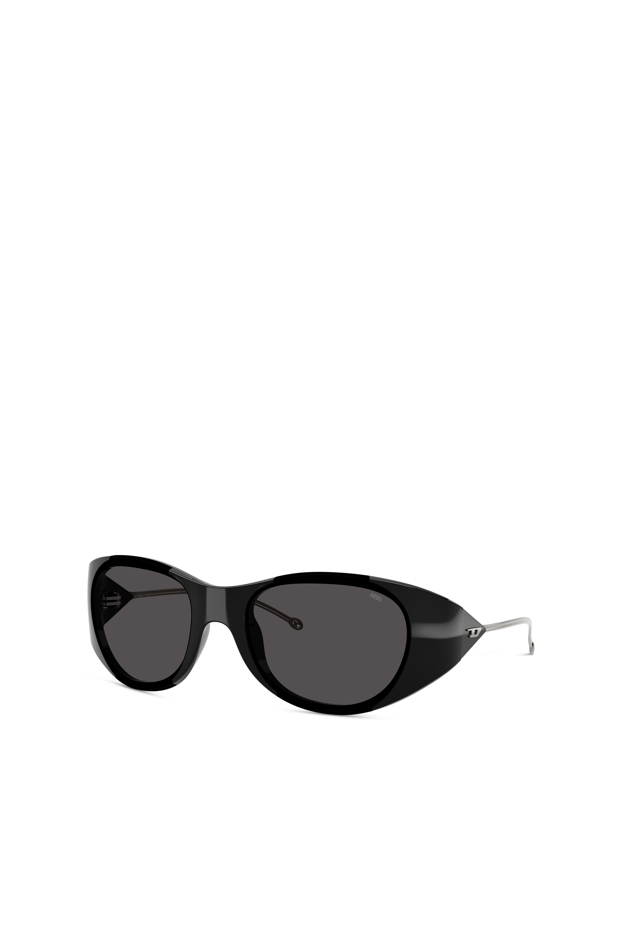 Diesel - 0DL3003, Unisex Ovale Sonnenbrille in Dunkelgrau - 4