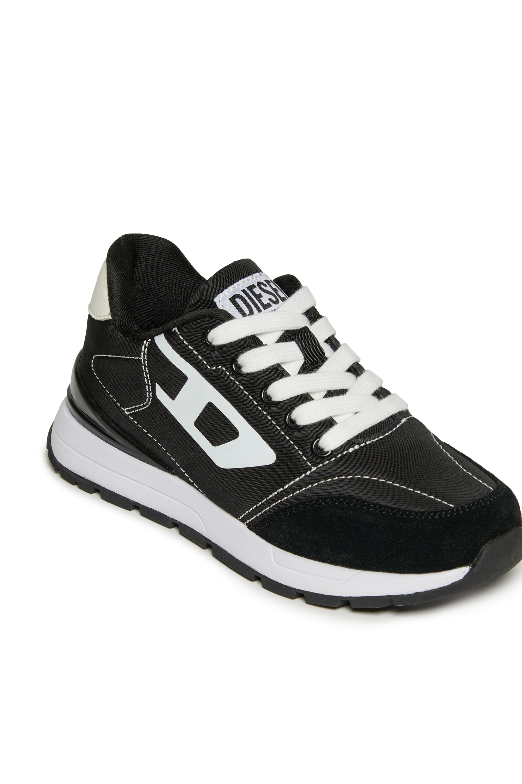 Diesel - S-TAME-D RUNNING, Unisex S-TAME-D RUNNING Sneakers aus Nylon in Violett/Weiss - 4