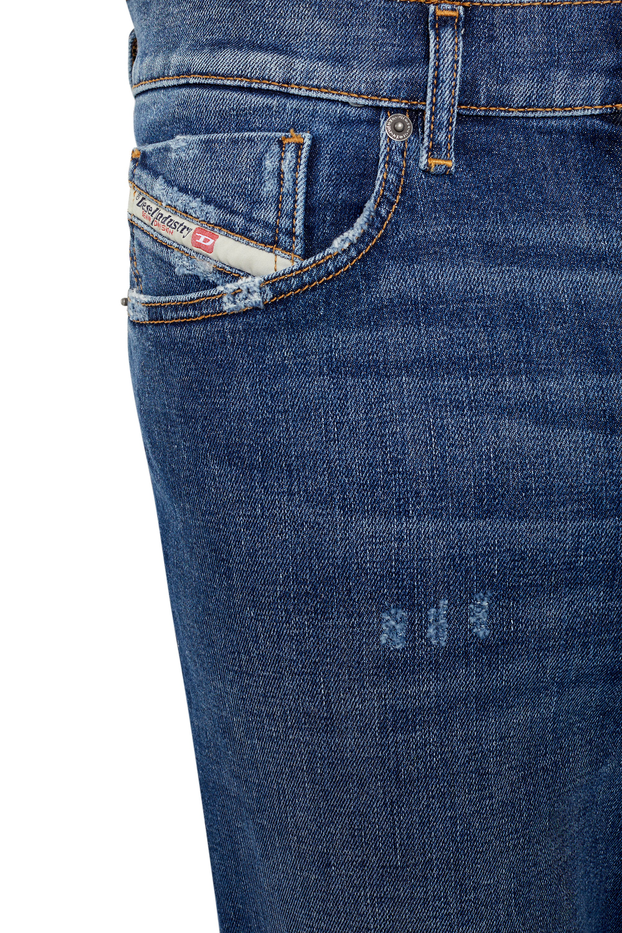 Diesel - 2005 D-Fining 09E45 Tapered Jeans, Mittelblau - Image 3